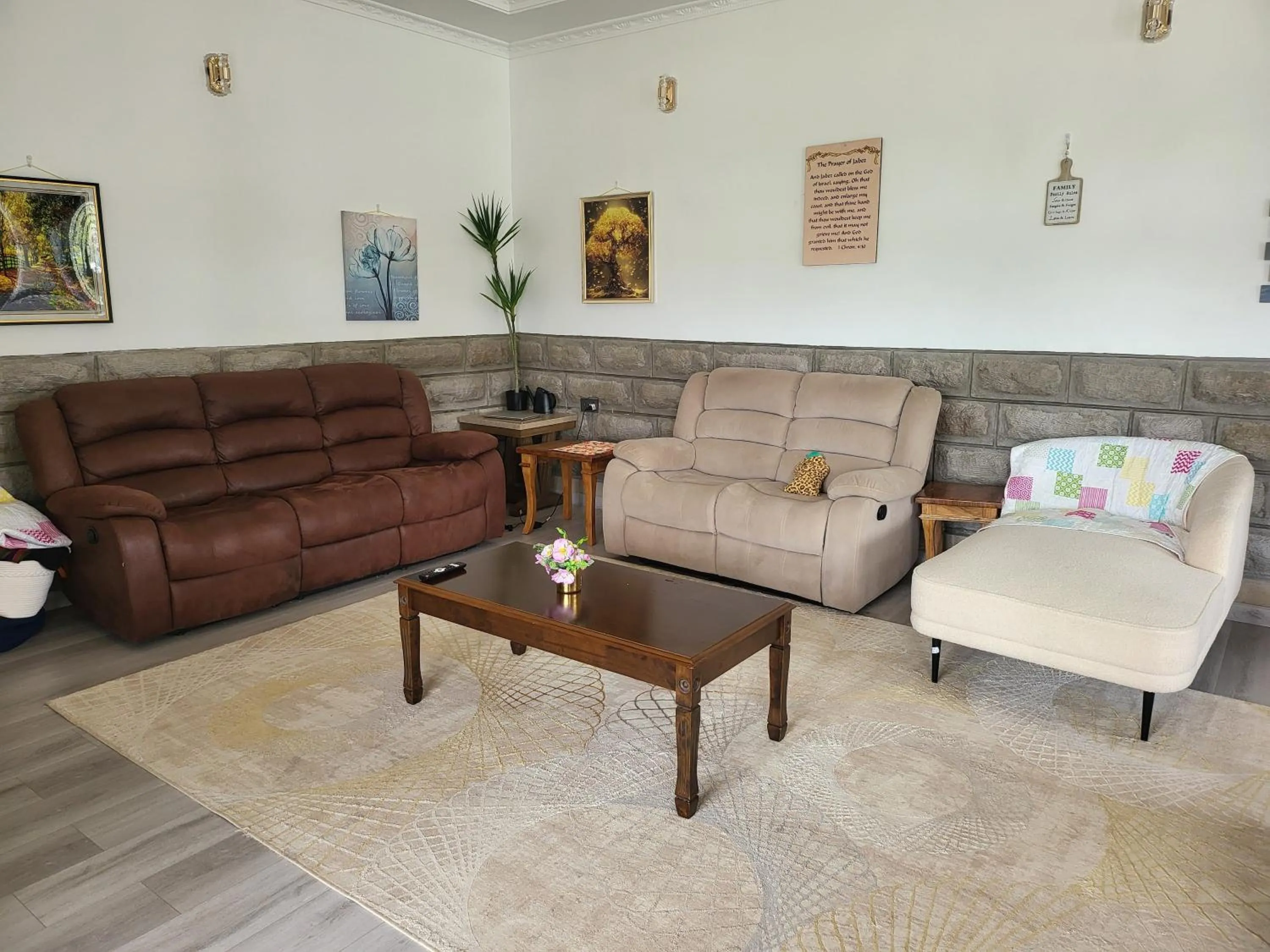 Living room in Le Tai Village Homestay