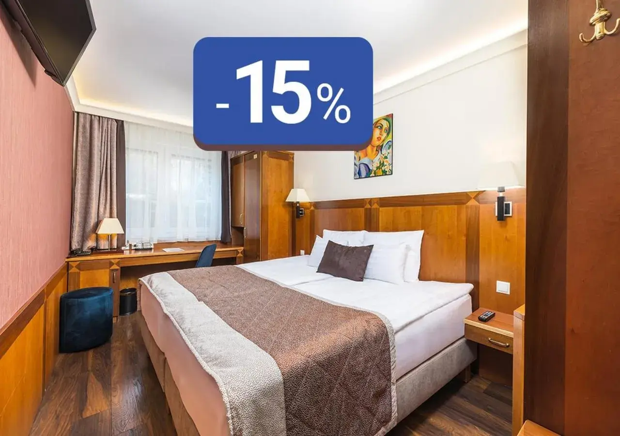 Bed in Carlton Hotel Buda Castle Bed in Carlton Hotel Buda Castle