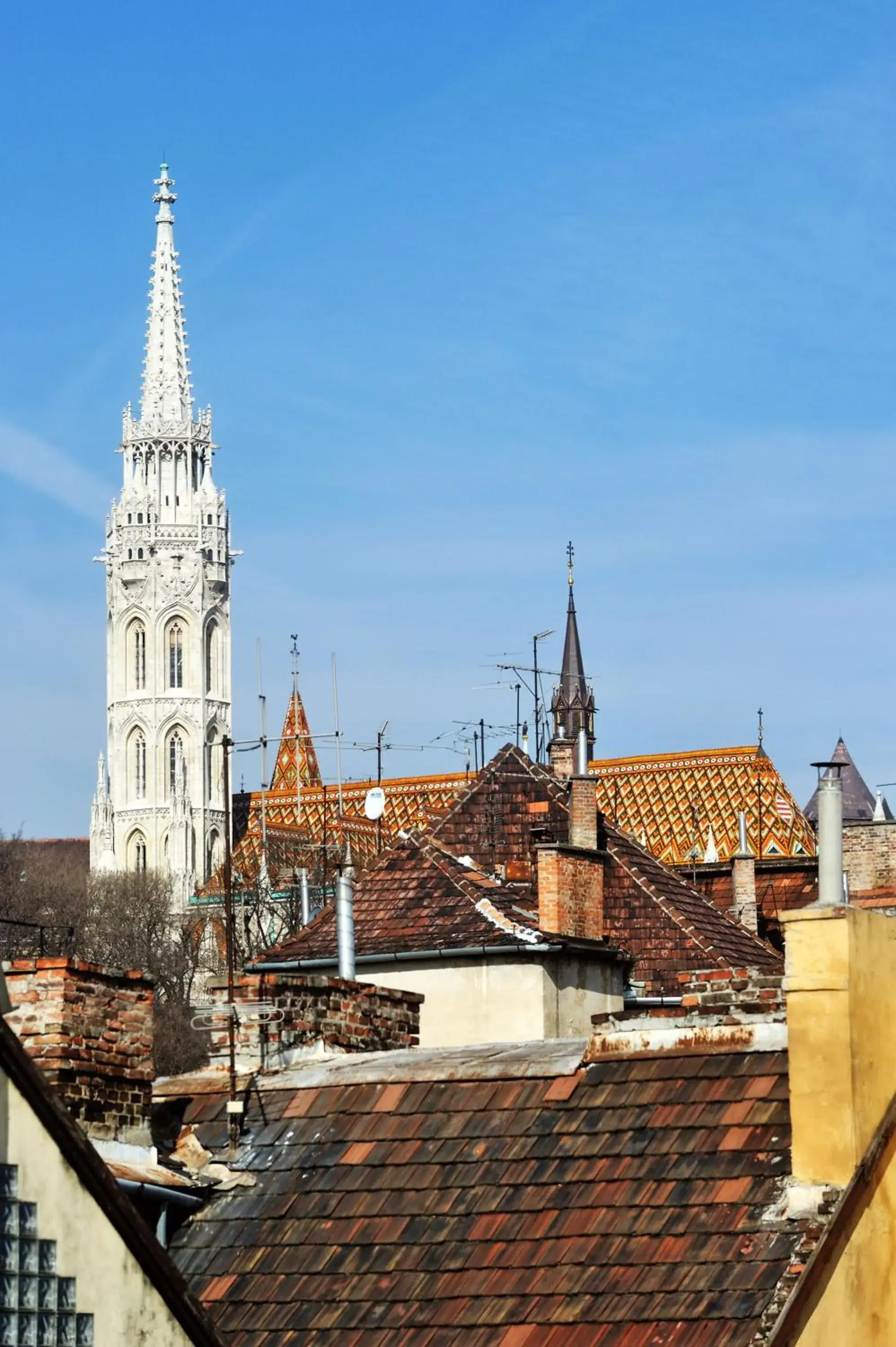 City view in Exe Carlton Hotel Budapest