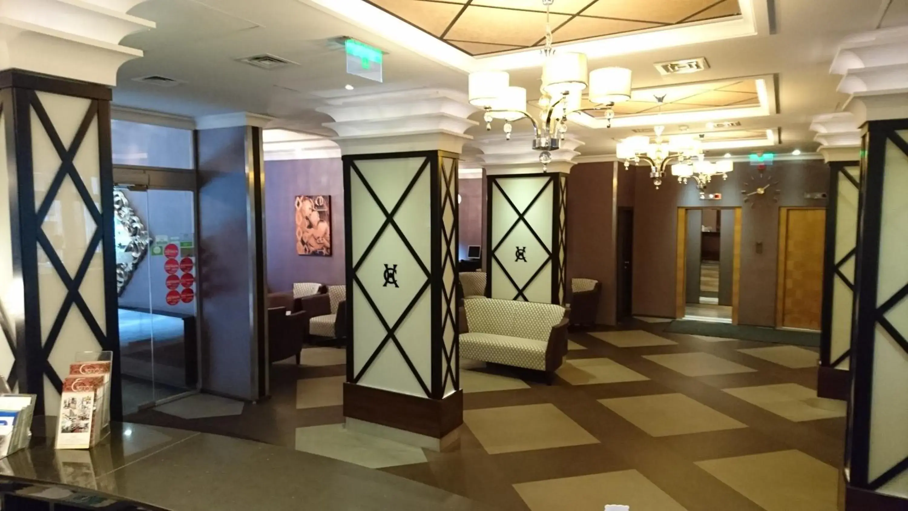 Lobby or reception, Lobby/Reception in Exe Carlton Hotel Budapest