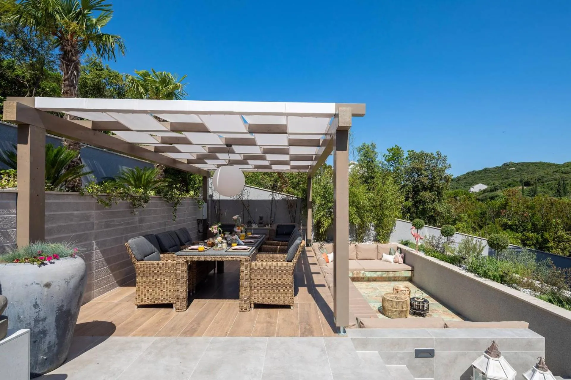 Balcony/Terrace in Villa Buddha Bay