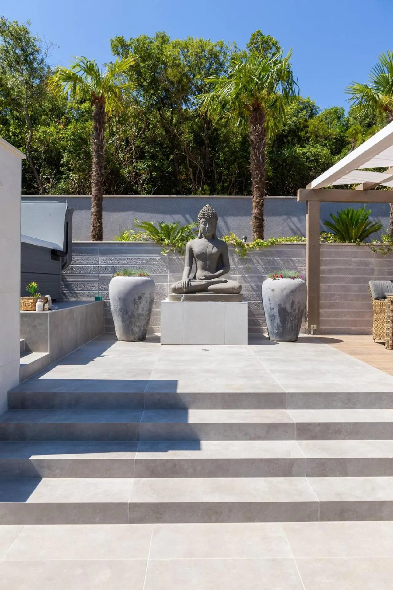 Patio in Villa Buddha Bay