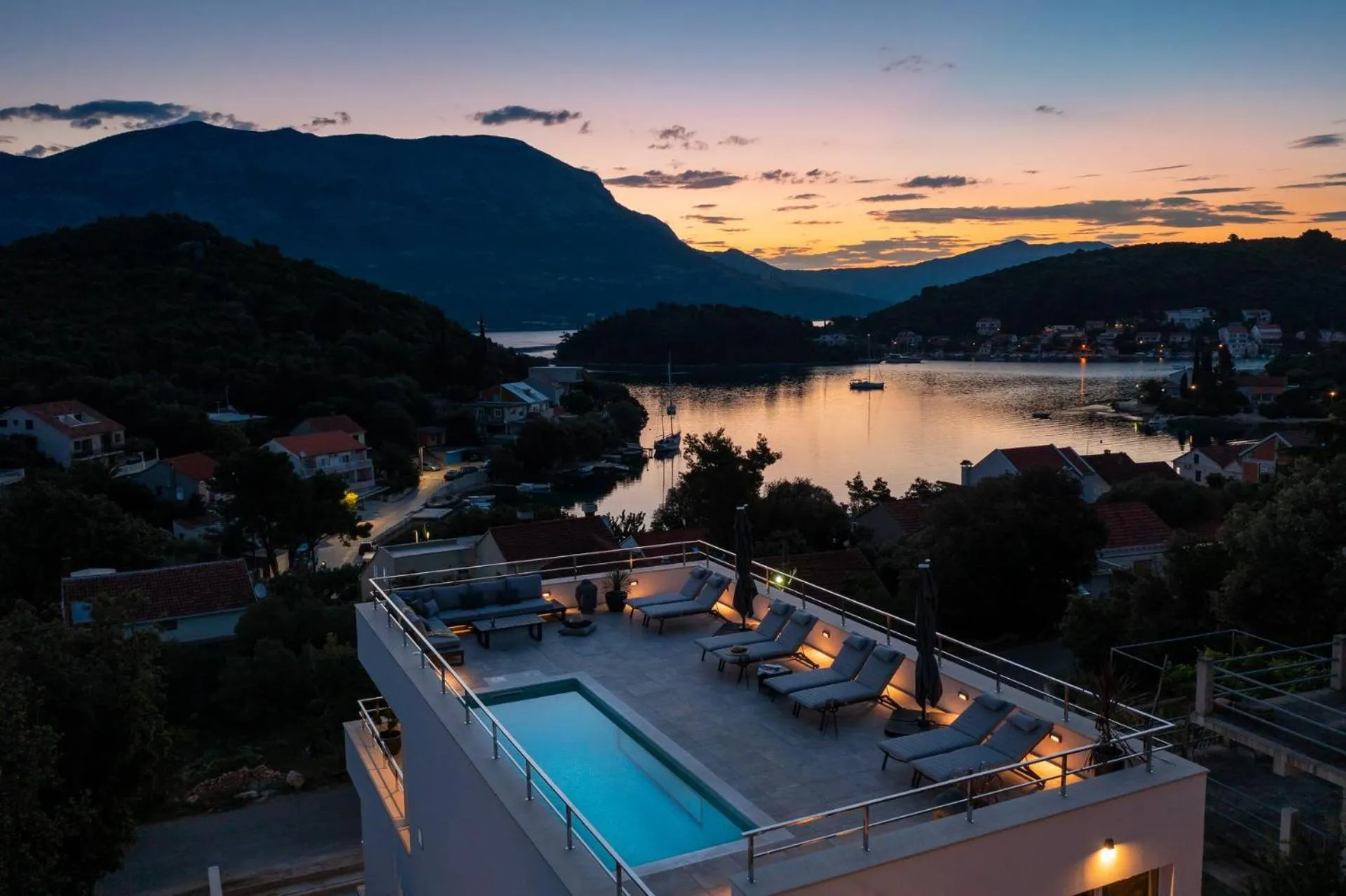 Bird's eye view in Villa Buddha Bay