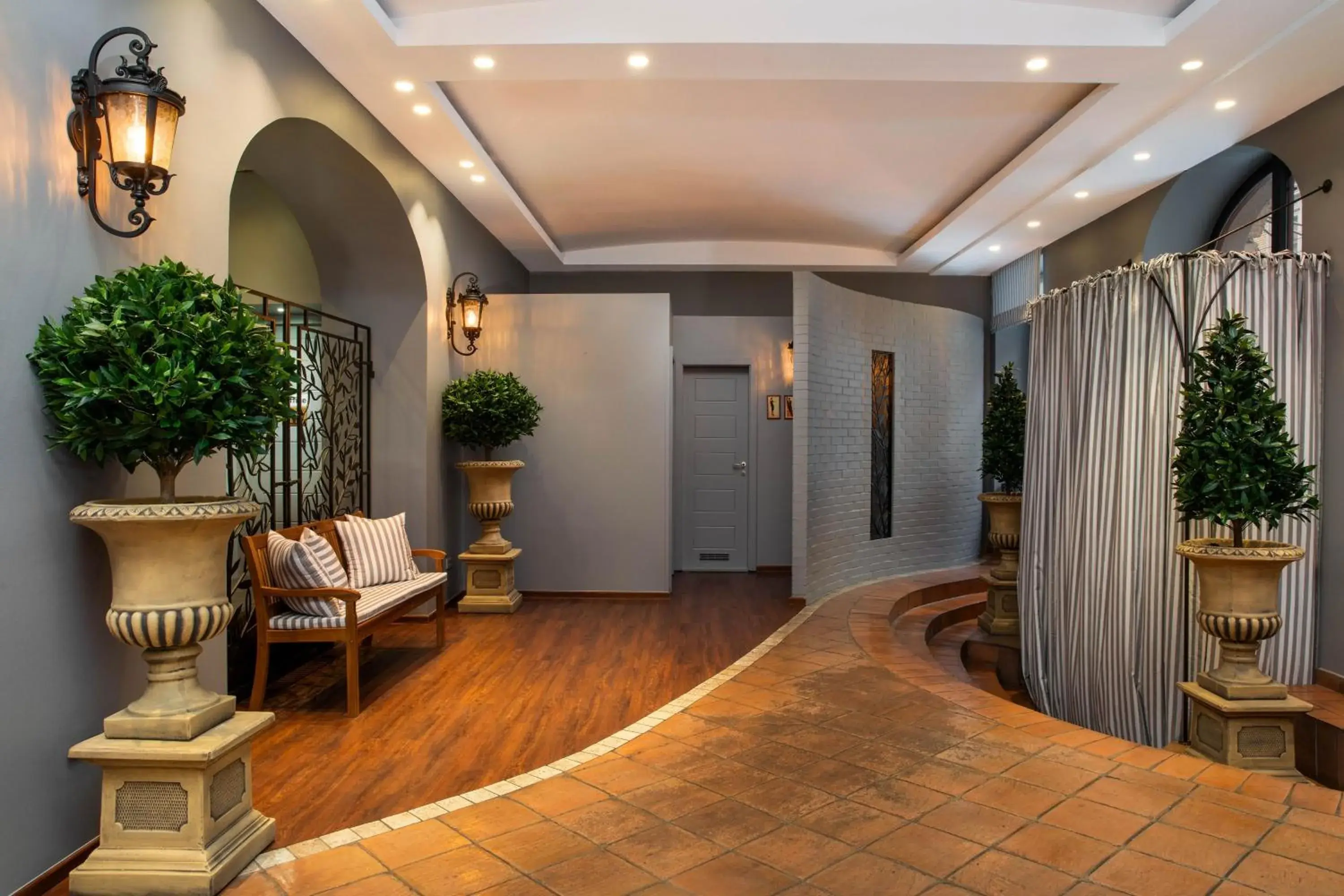 Lobby or reception in Mamaison Residence Izabella Budapest Lobby or reception in Mamaison Residence Izabella Budapest