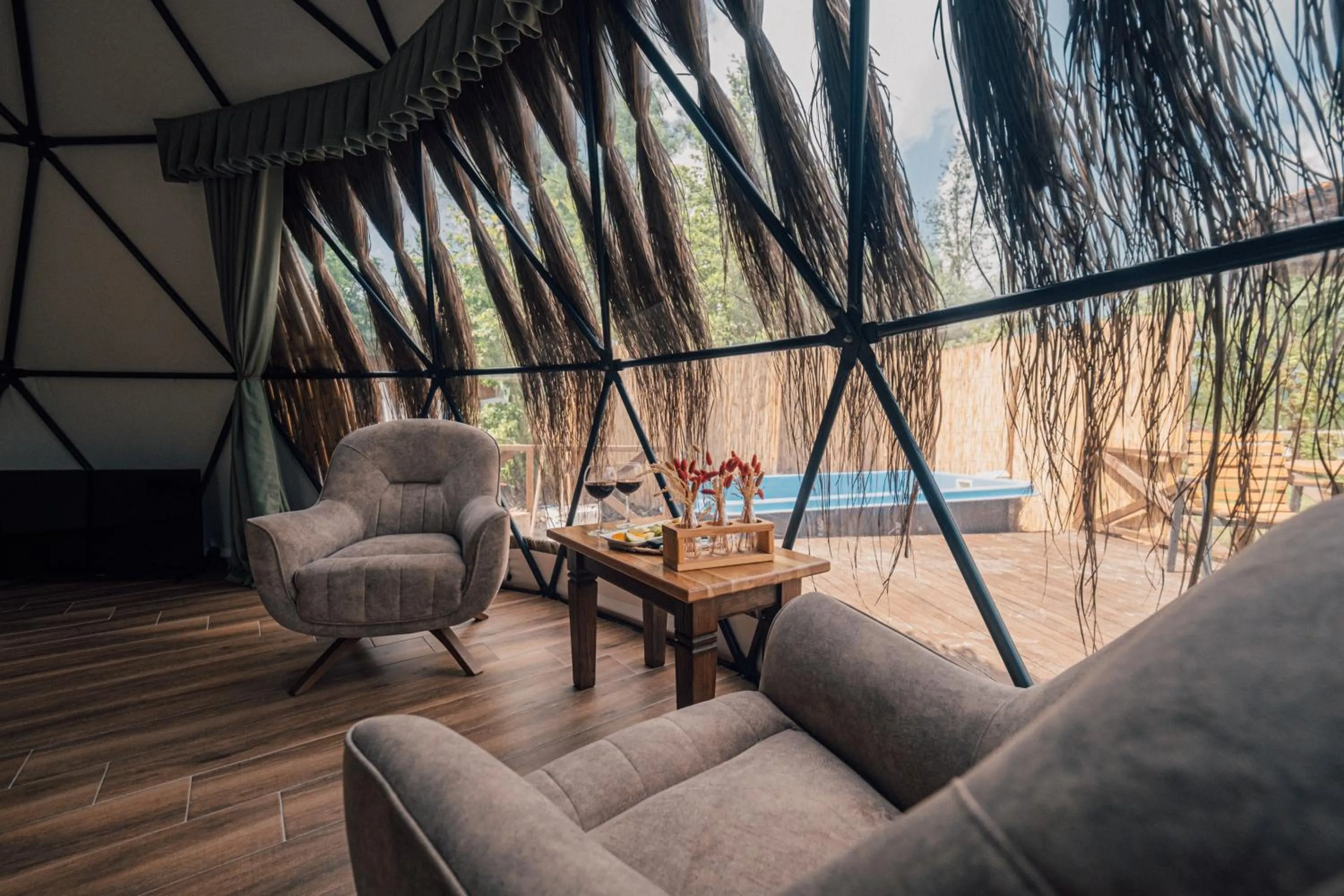 Patio in Dedeman Village Sapanca