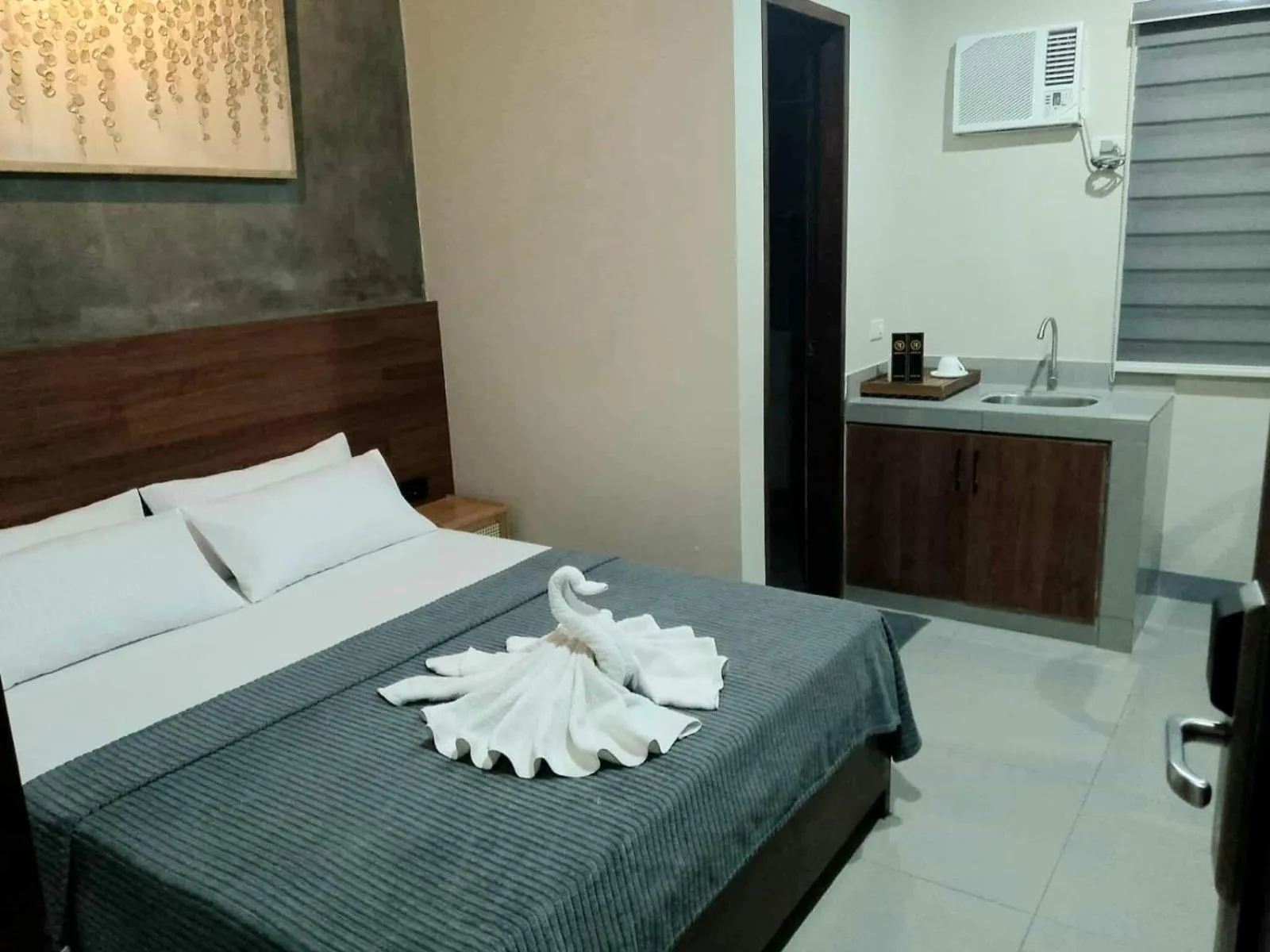 Bed in Kasa Boutique Hotel Bacolod
