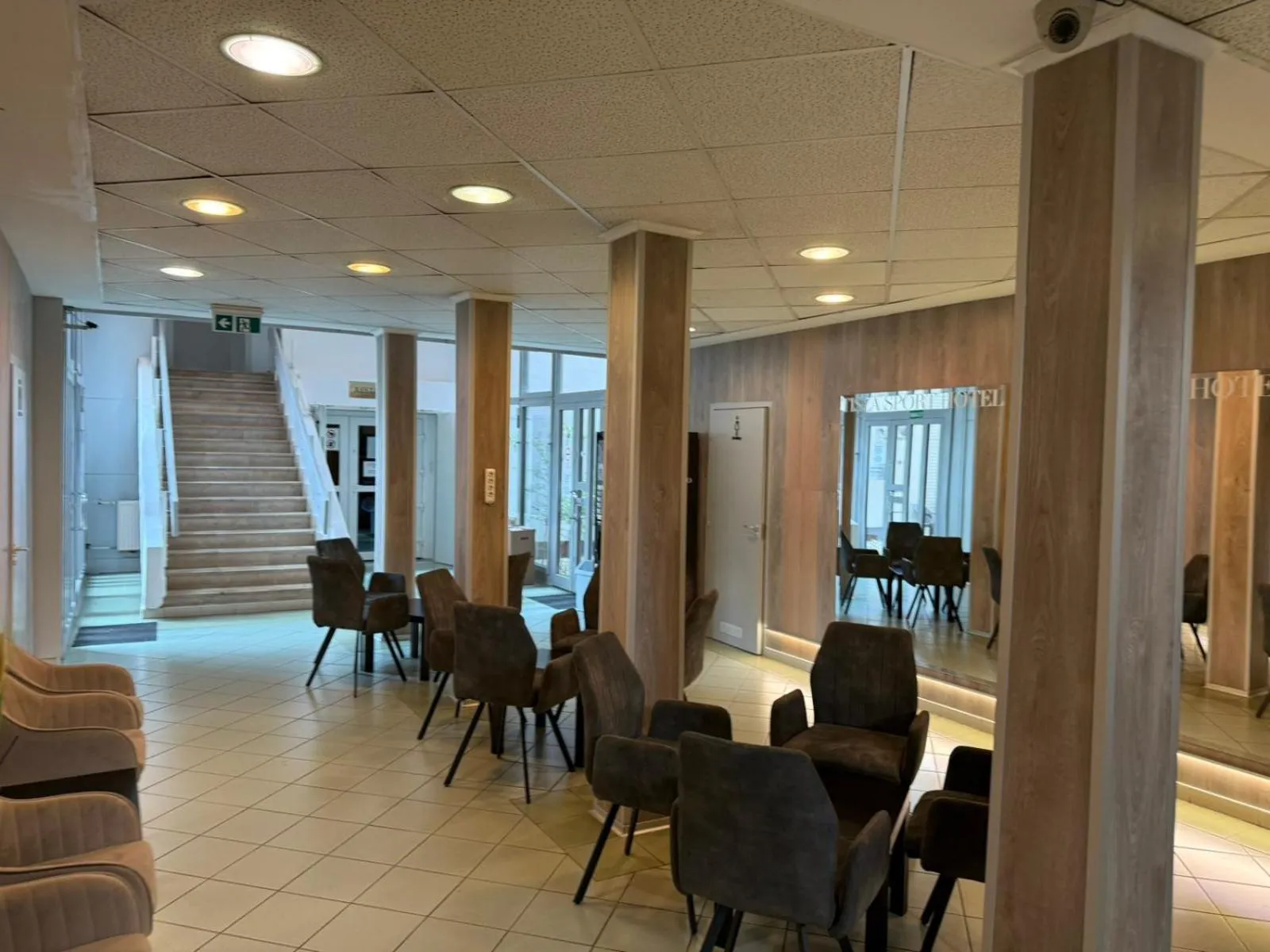 Lobby or reception in Tisza Sport Hotel