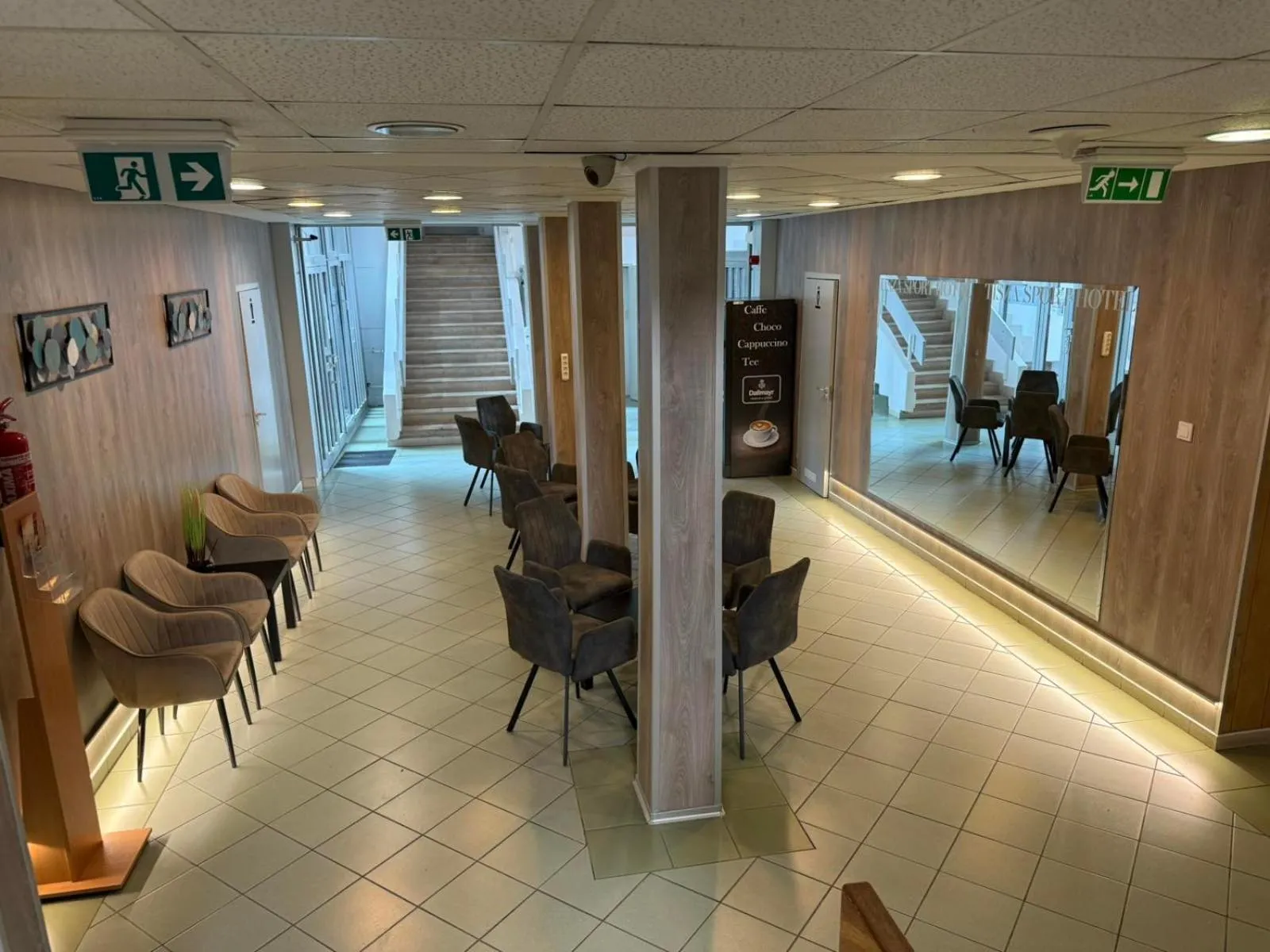 Living room in Tisza Sport Hotel