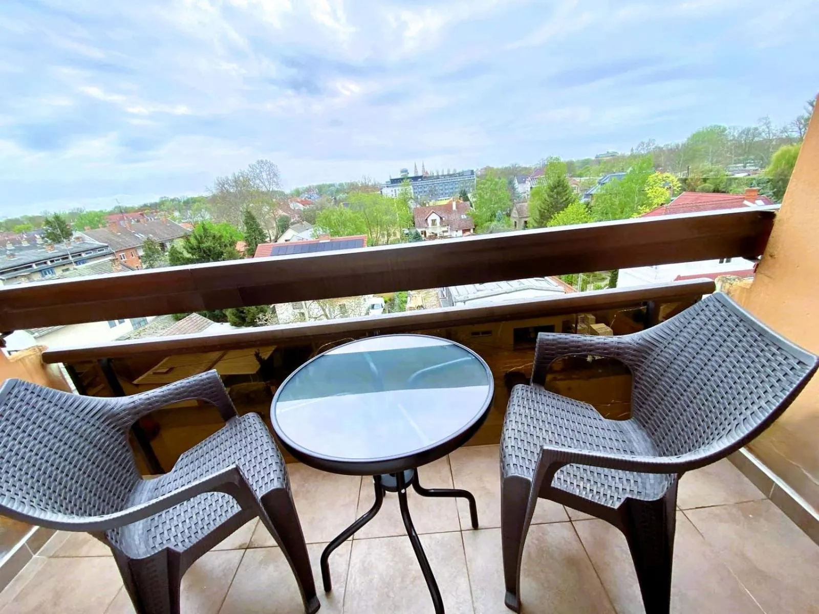 Balcony/Terrace in Tisza Sport Hotel