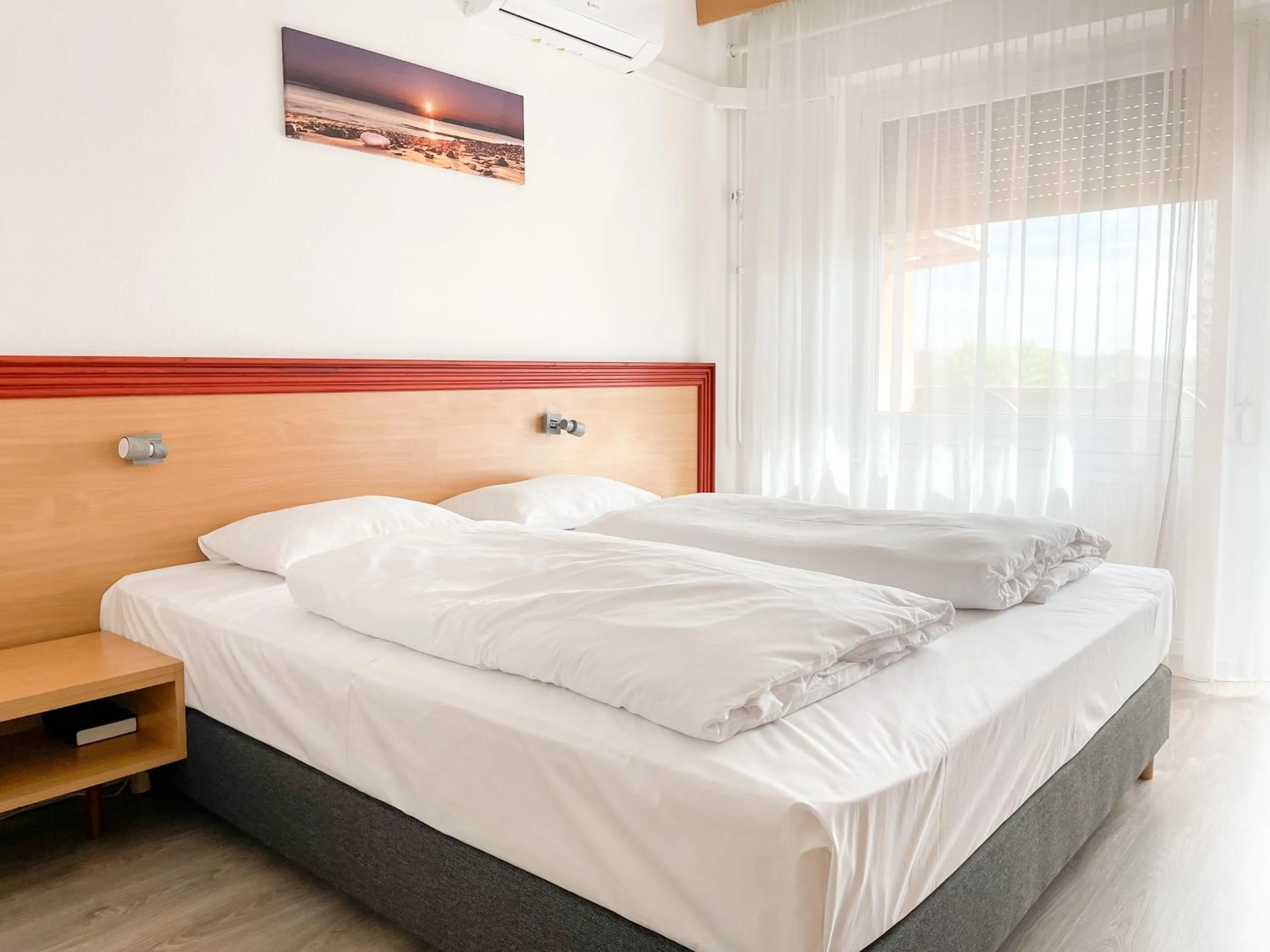 Bedroom, Bed in Tisza Sport Hotel