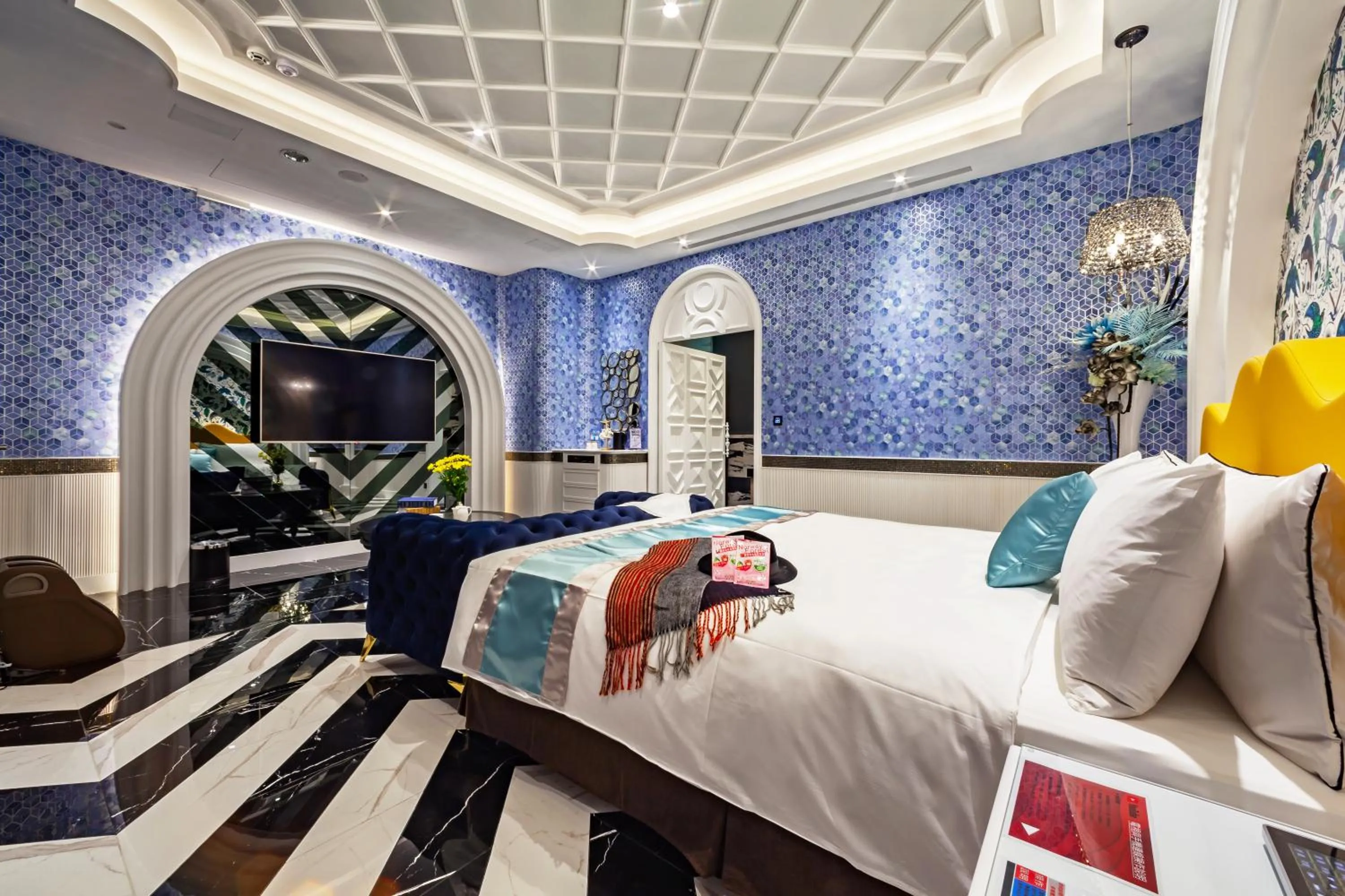 Bed in Norway Forest Motel - Wen Chuang Branch