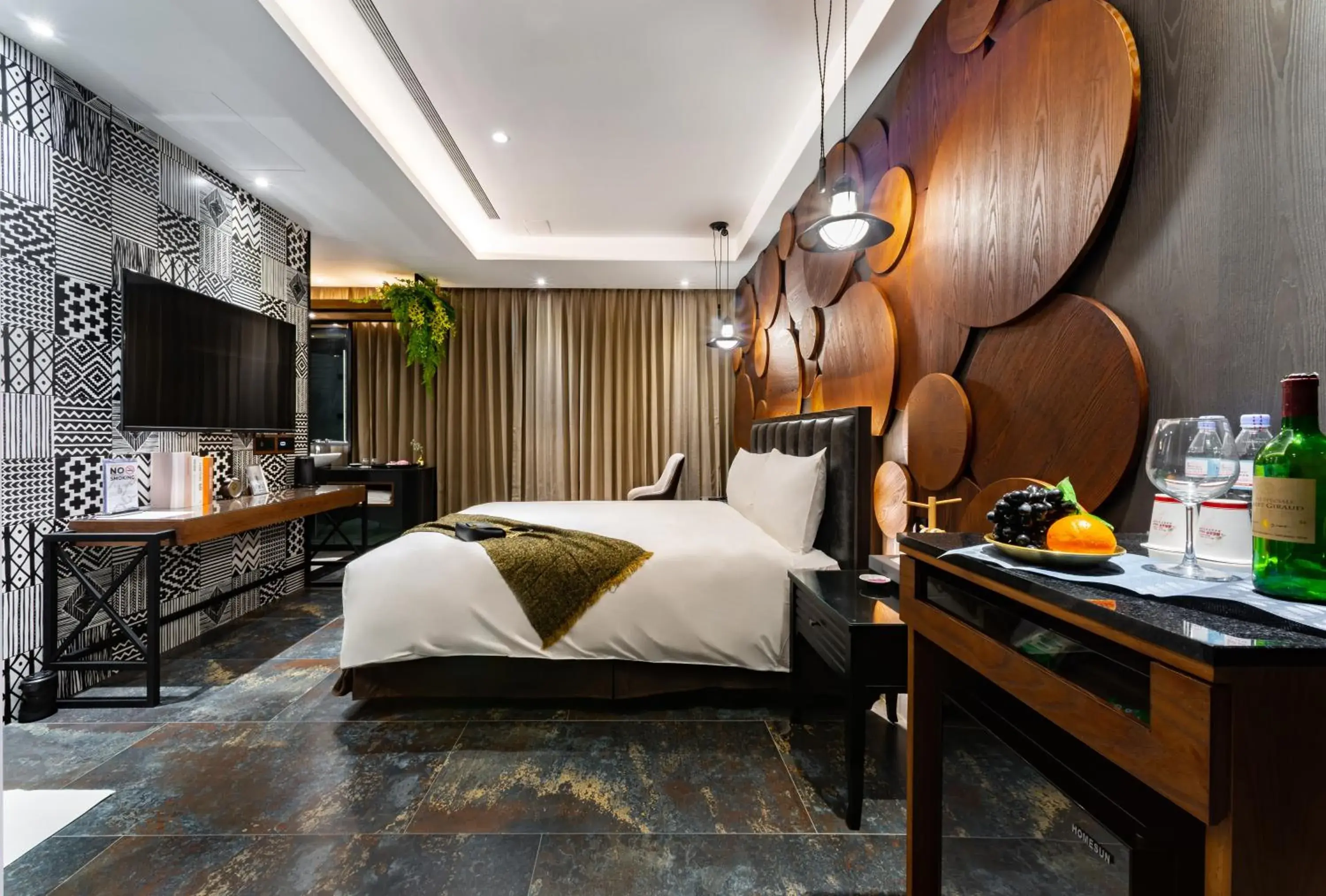 Bed in Norway Forest Motel - Wen Chuang Branch Bed in Norway Forest Motel - Wen Chuang Branch