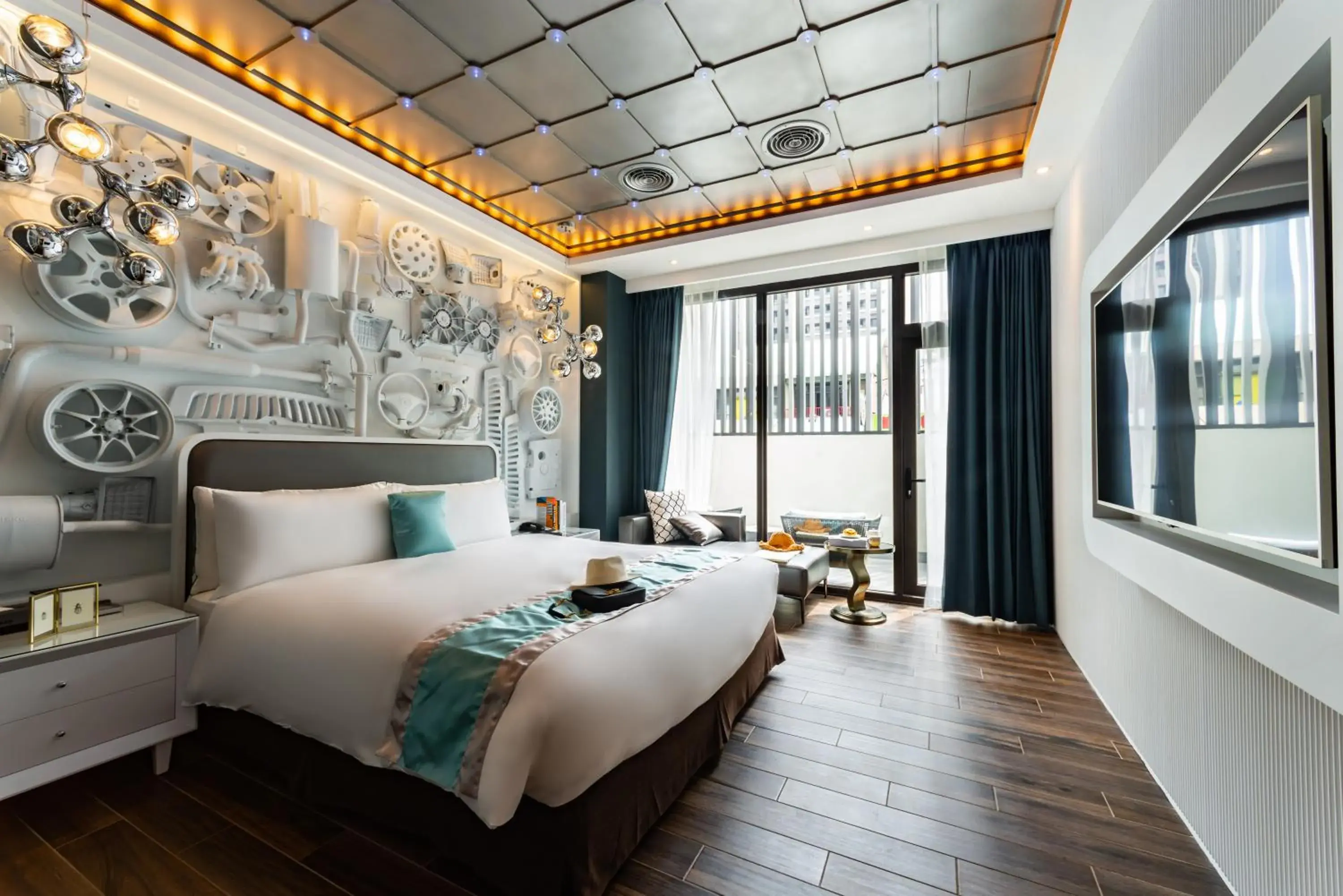 Property building, Bed in Norway Forest Motel - Wen Chuang Branch Property building, Bed in Norway Forest Motel - Wen Chuang Branch