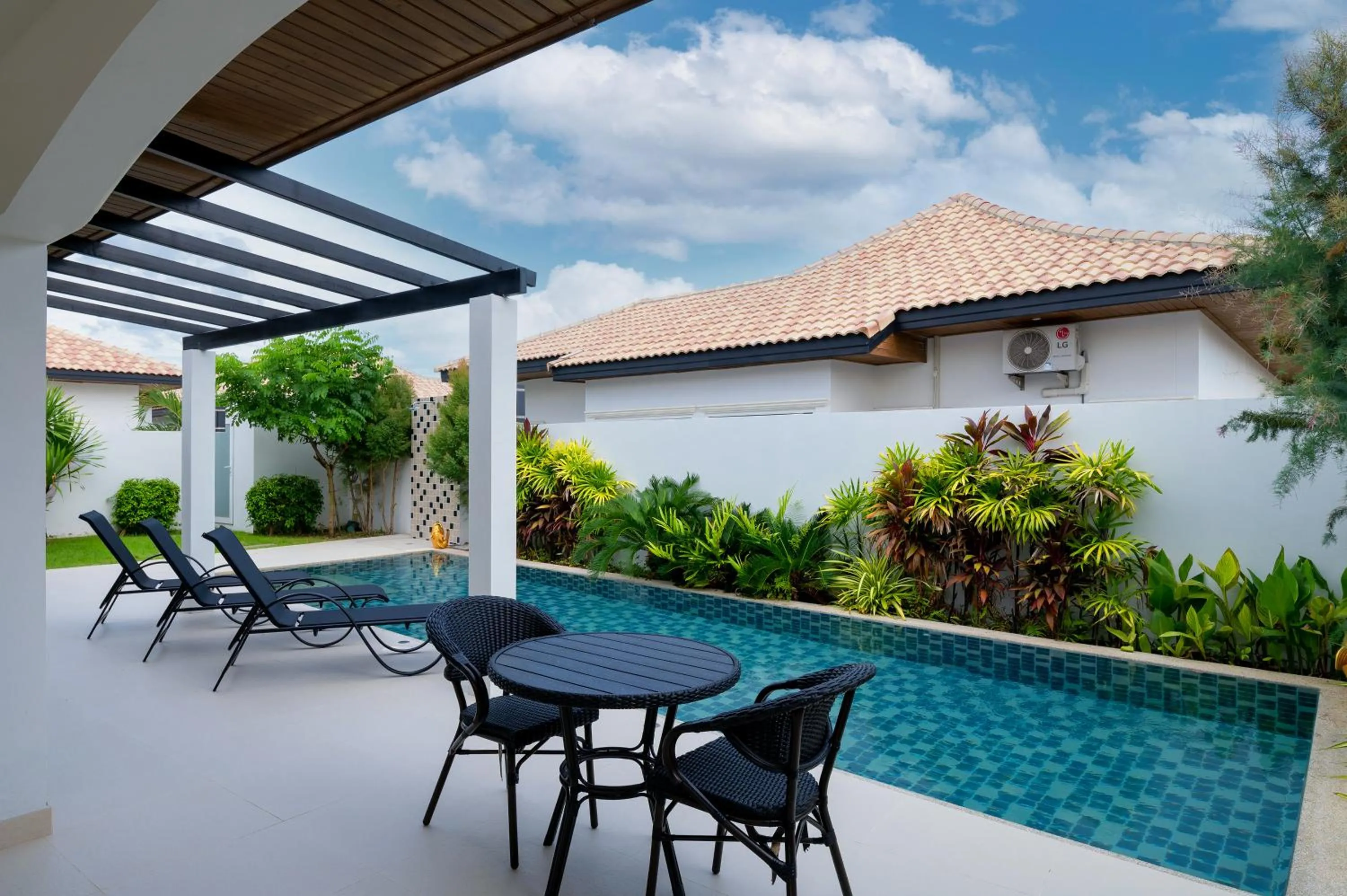 Pool view in Orchid Paradise Homes OPV 421