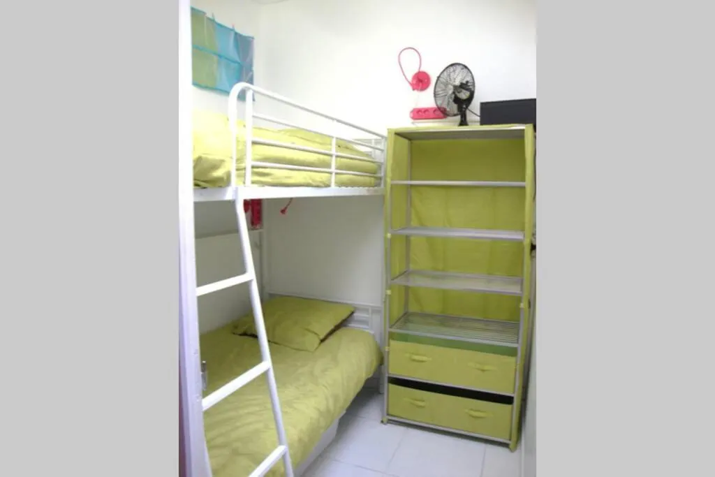 Bed in #PalavasLesFlots #2bedrooms #AirConditioned #100MetersFromTheBeach