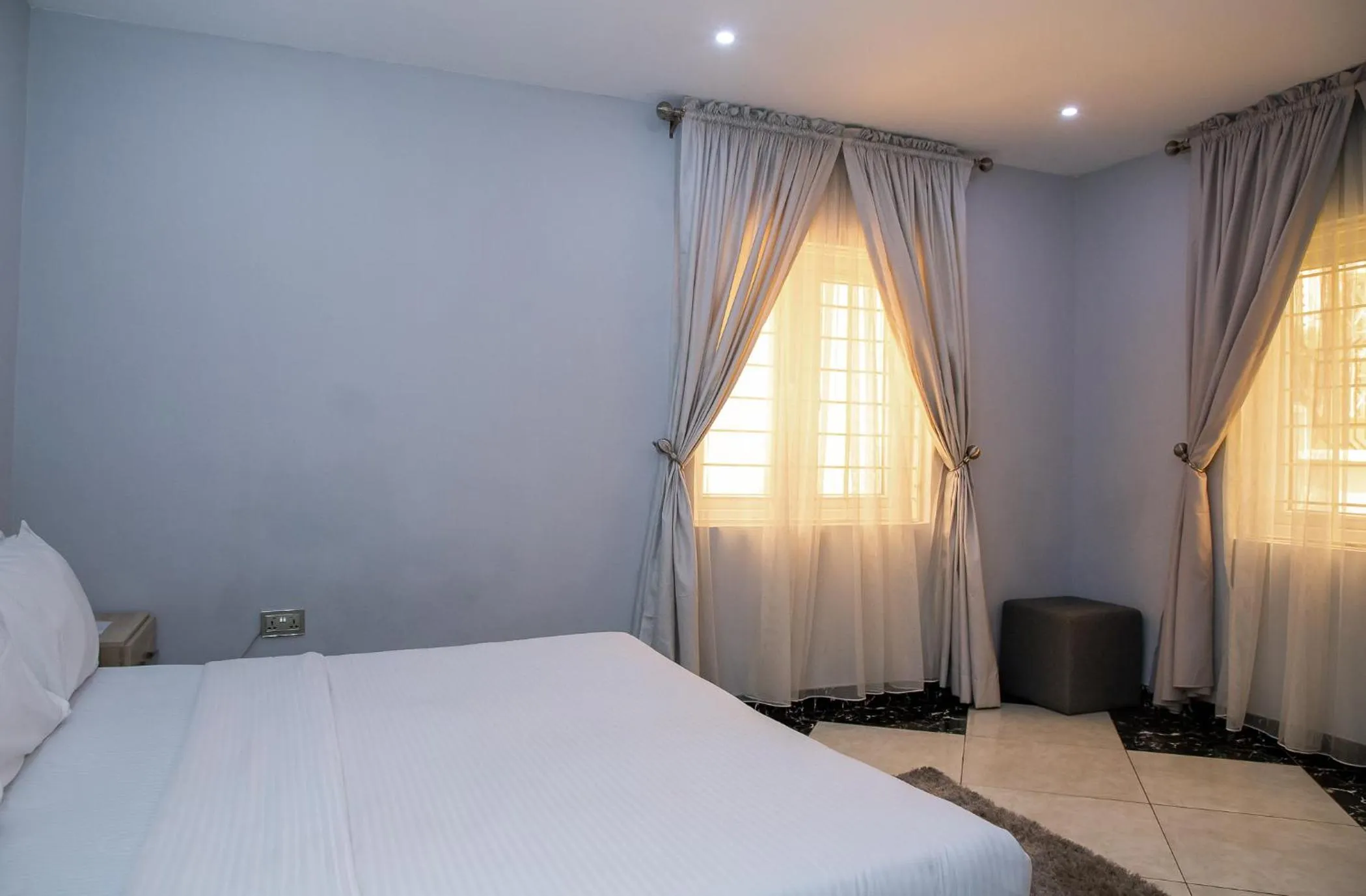 Bed in Orange Roof Lodge