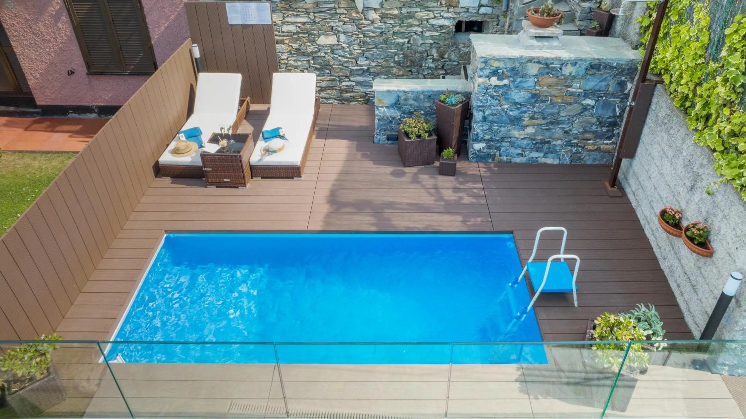 Swimming pool in Villa Silvia Apartment - Private Pool
