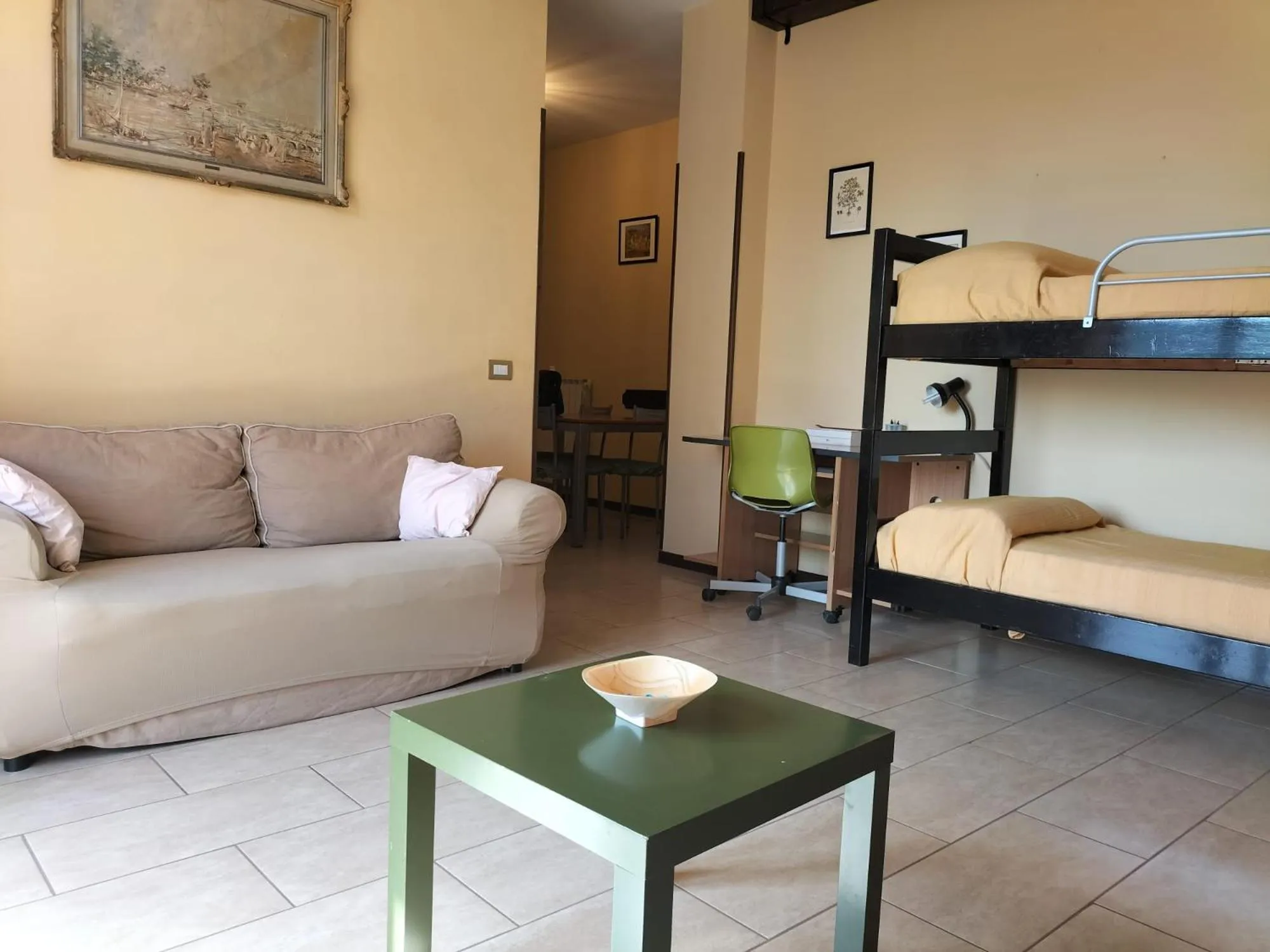 Living room, Bed in Tettoeletto Garden Bio