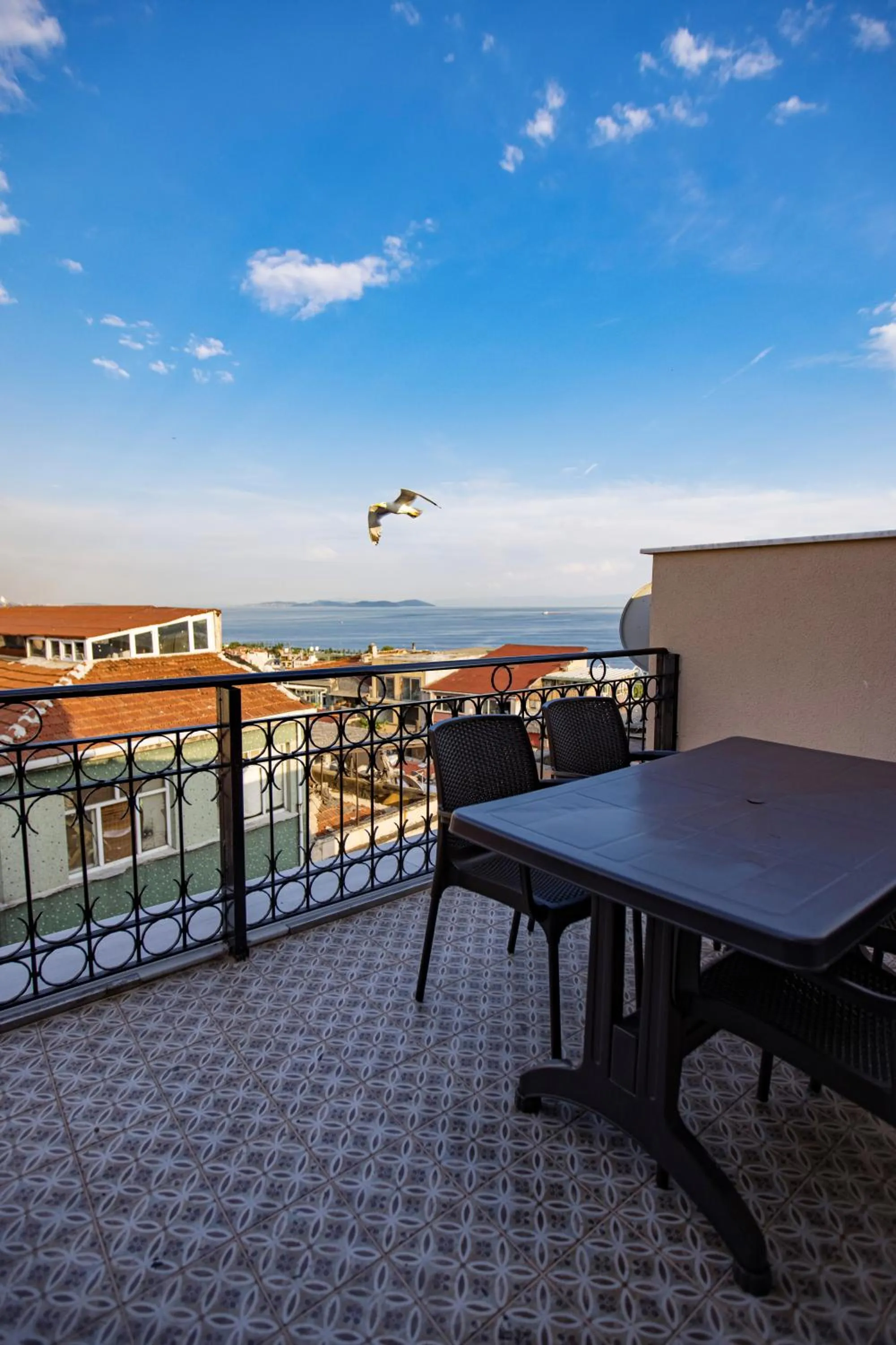 Balcony/Terrace in Grand Balyan Hotel & Restaurant