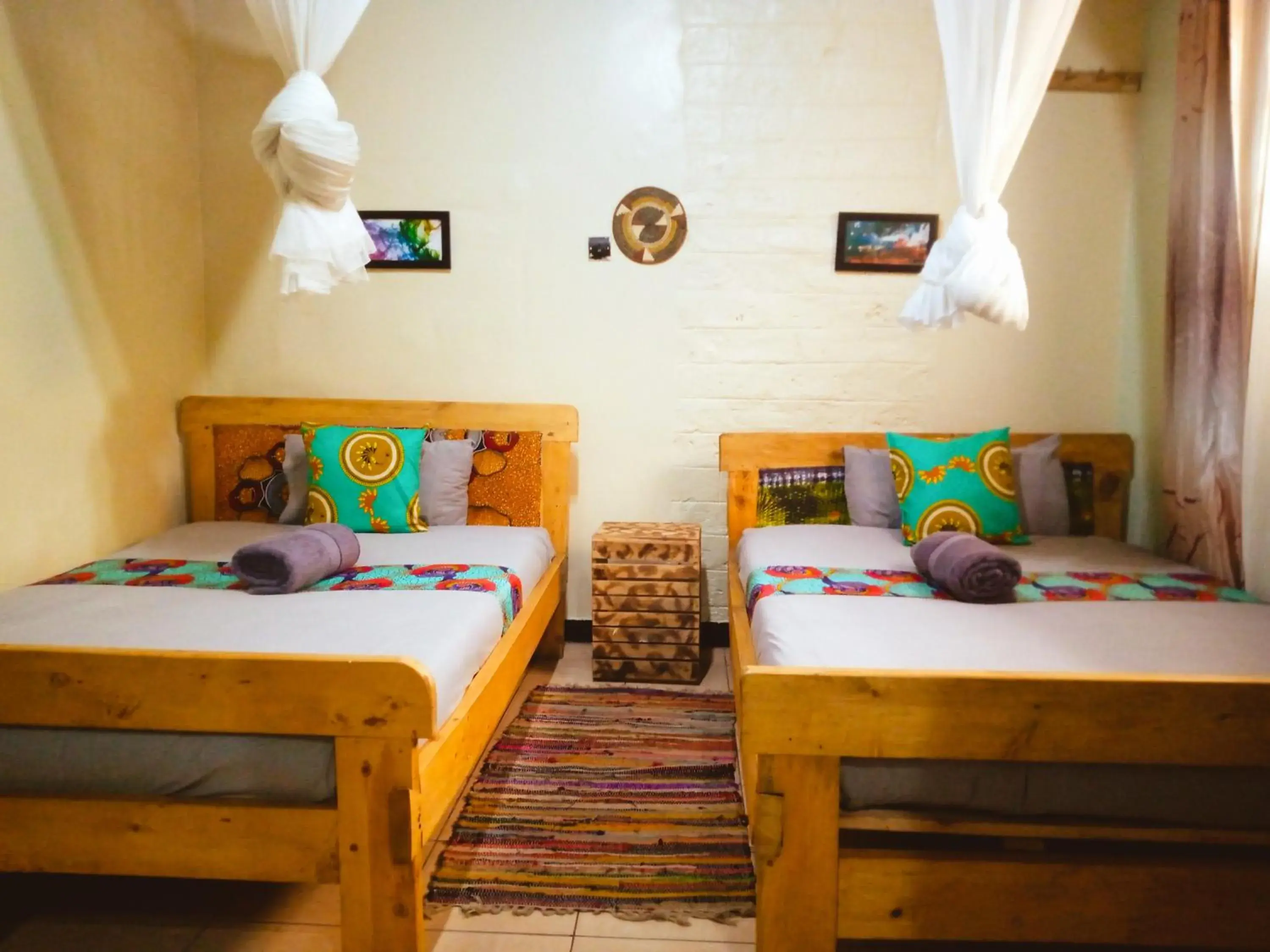 Bed in Santaviva Hotel Bed in Santaviva Hotel