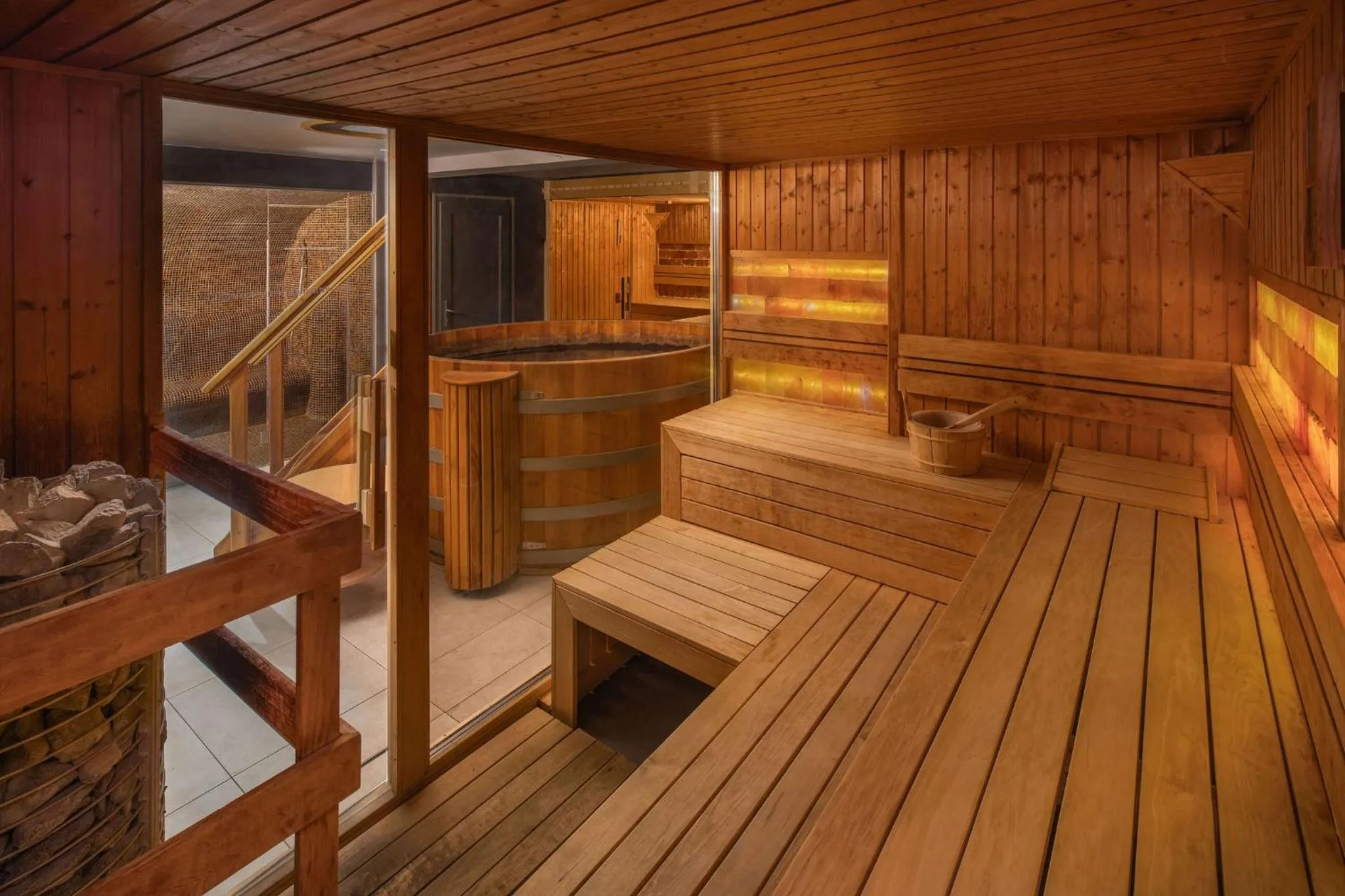 Sauna in Sungarden Wellness Hotel Siófok