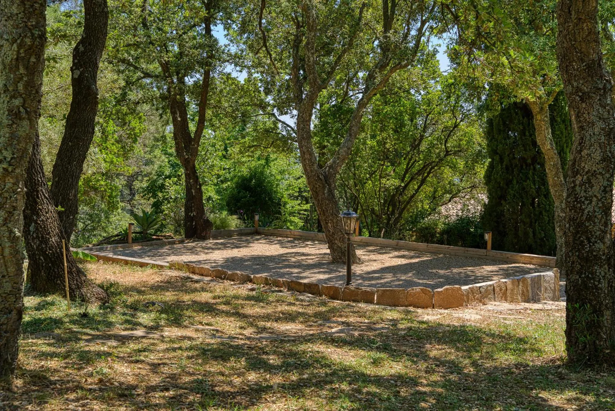 Natural landscape in Domaine des Chênes de la Galline