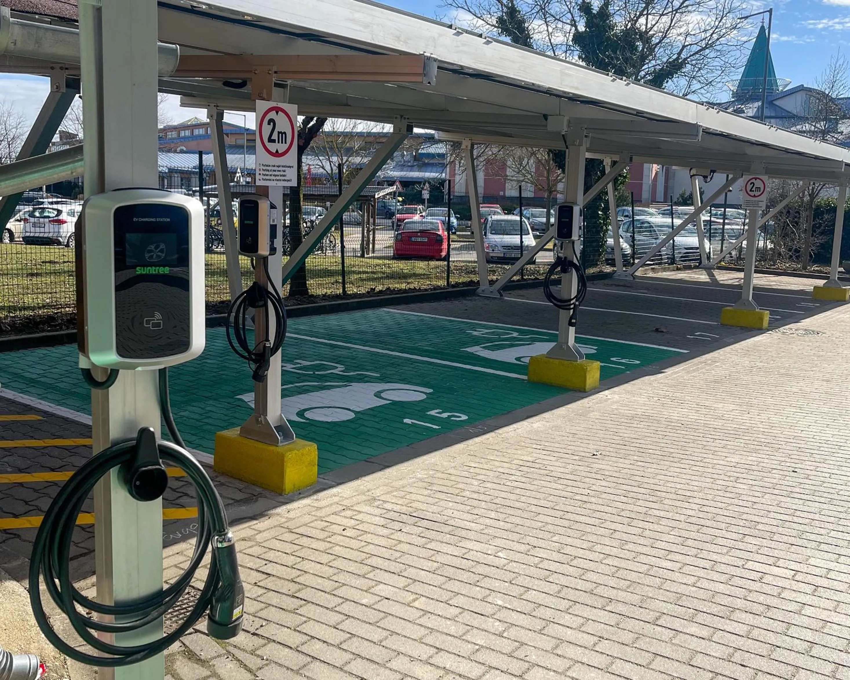 Parking in Harmónia Hotel Sárvár