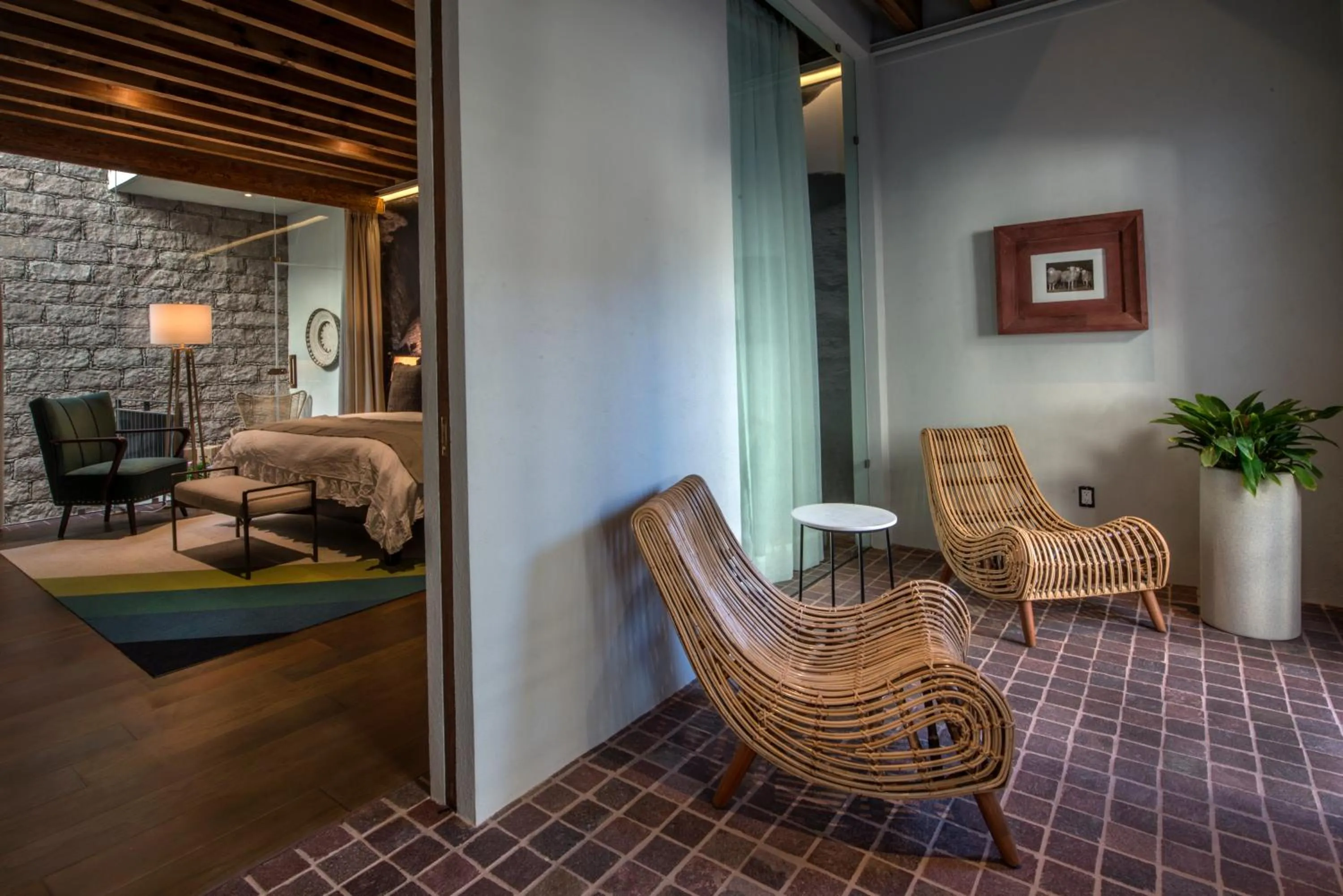 Photo of the whole room in Casa Cien Hilos