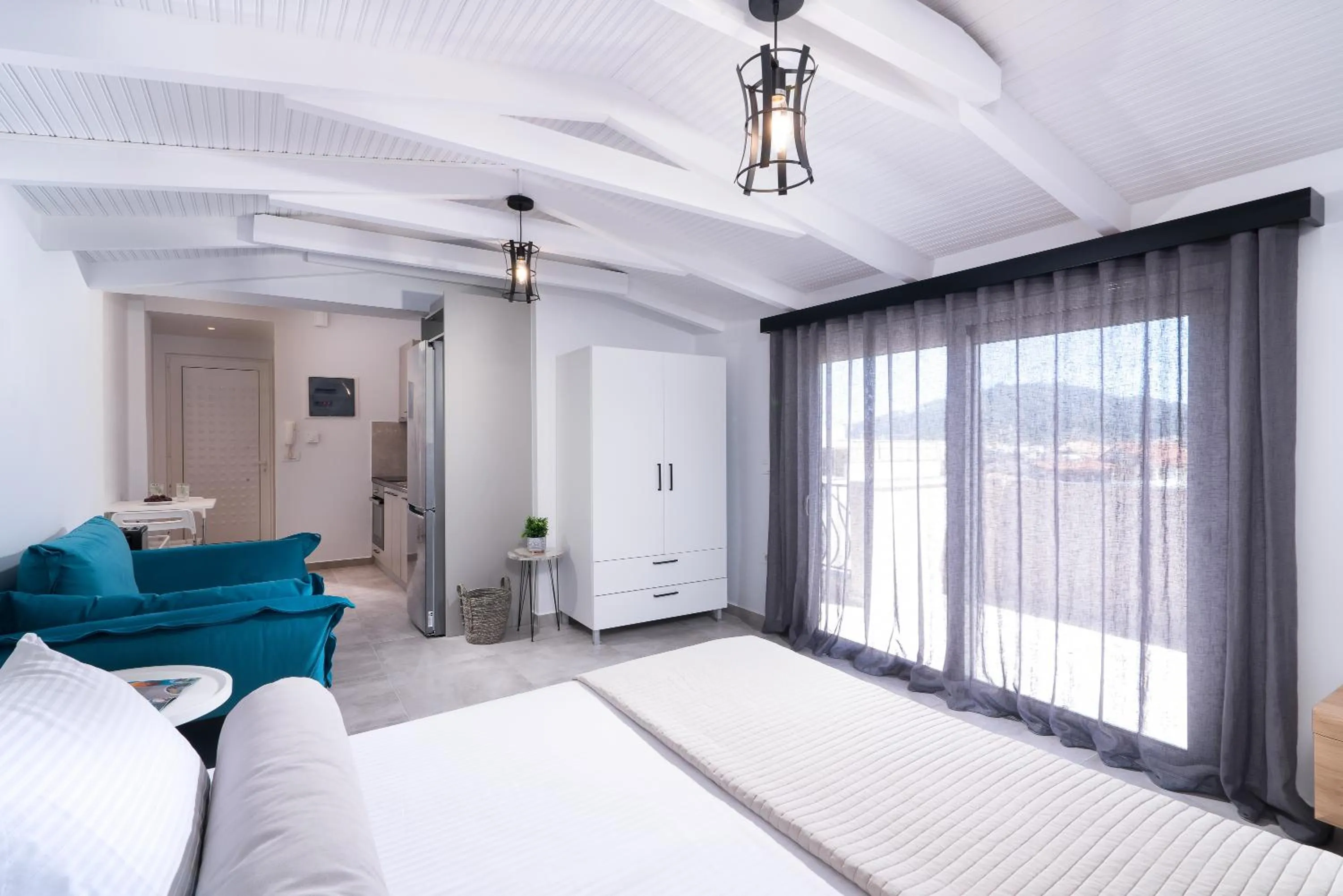 Bedroom, Bed in Lithies Zante Living