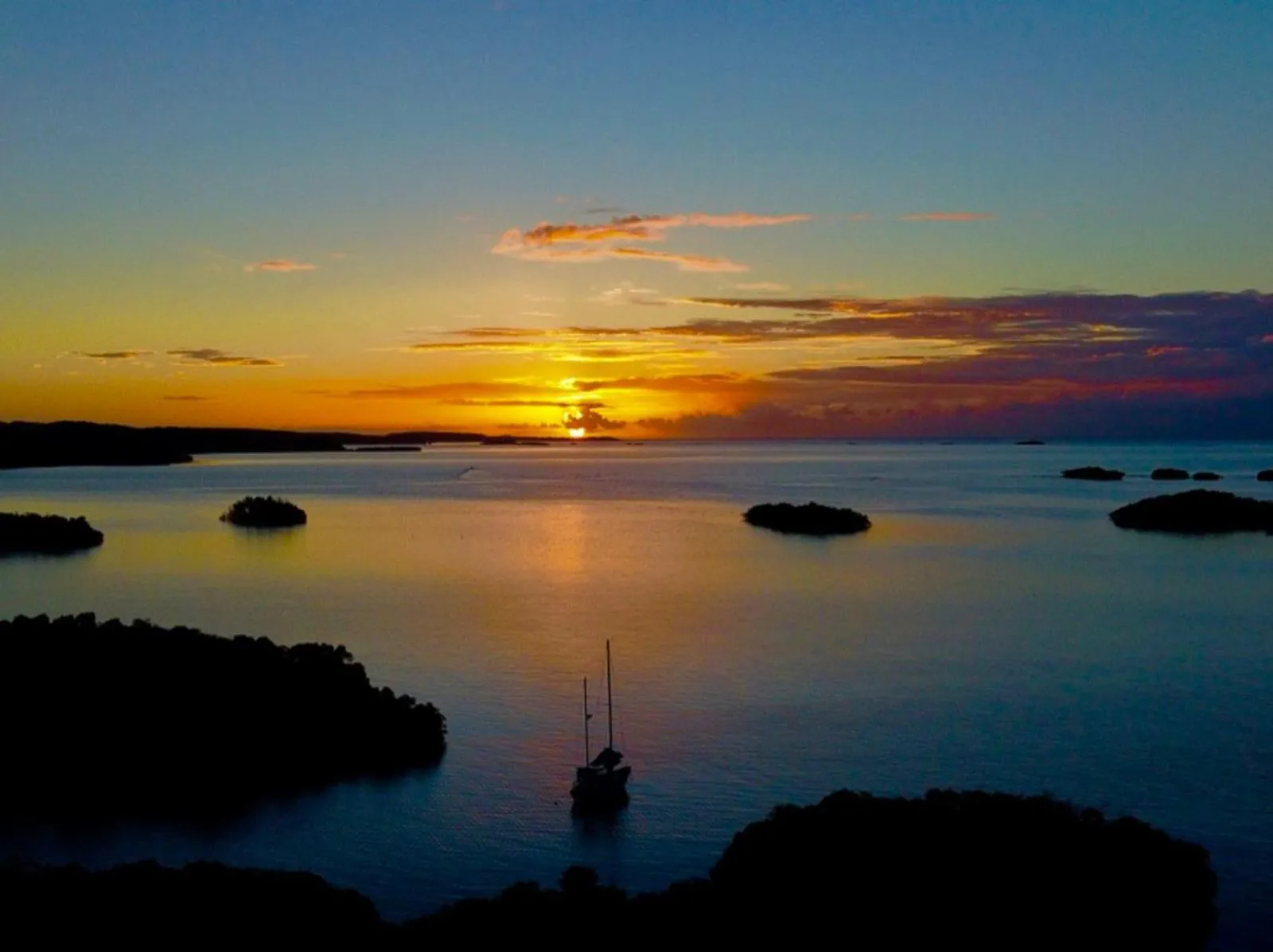 Sunset in Turtle Bay Inn
