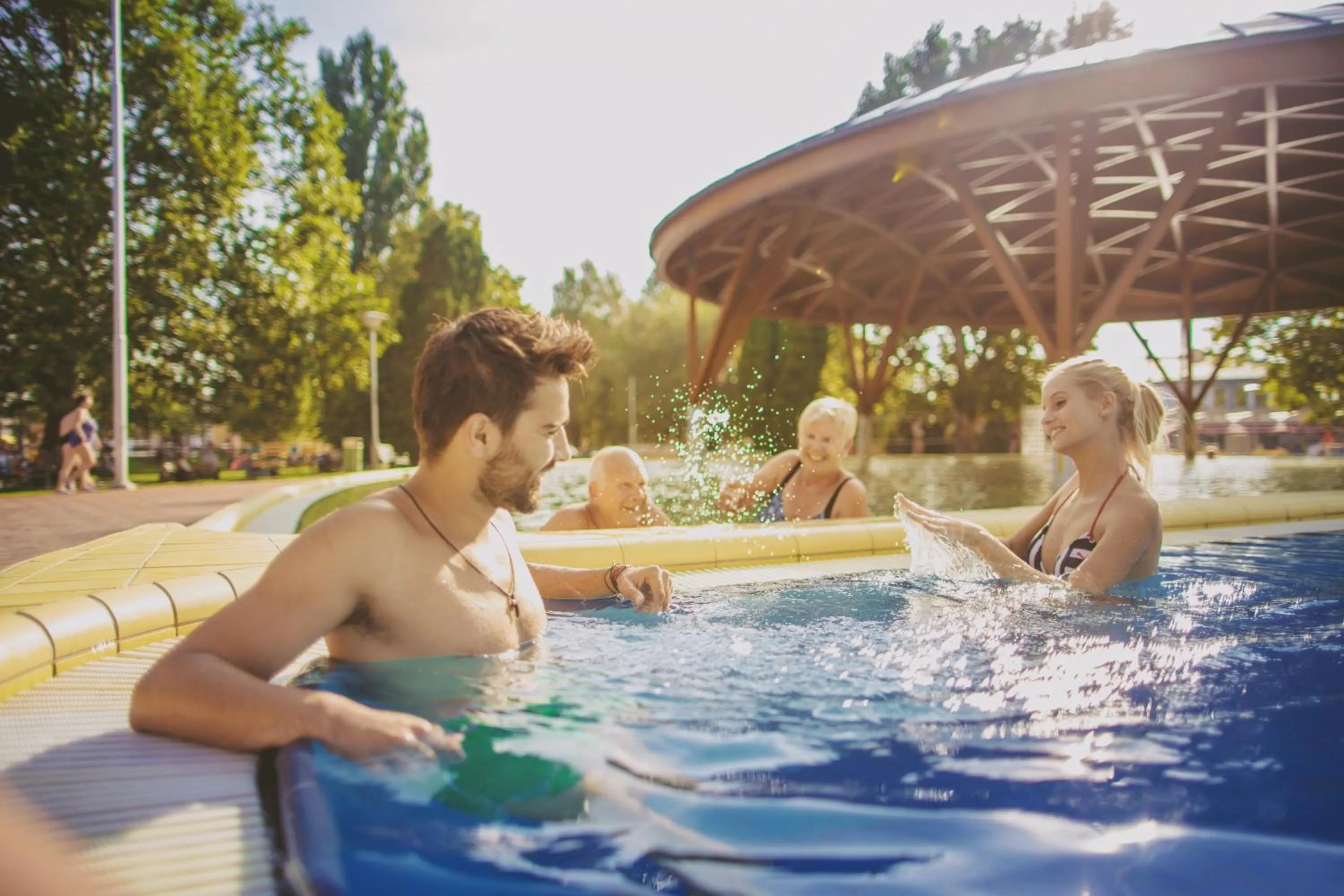 Hot Spring Bath in Hunguest Bük - ex Répce és Répce Gold