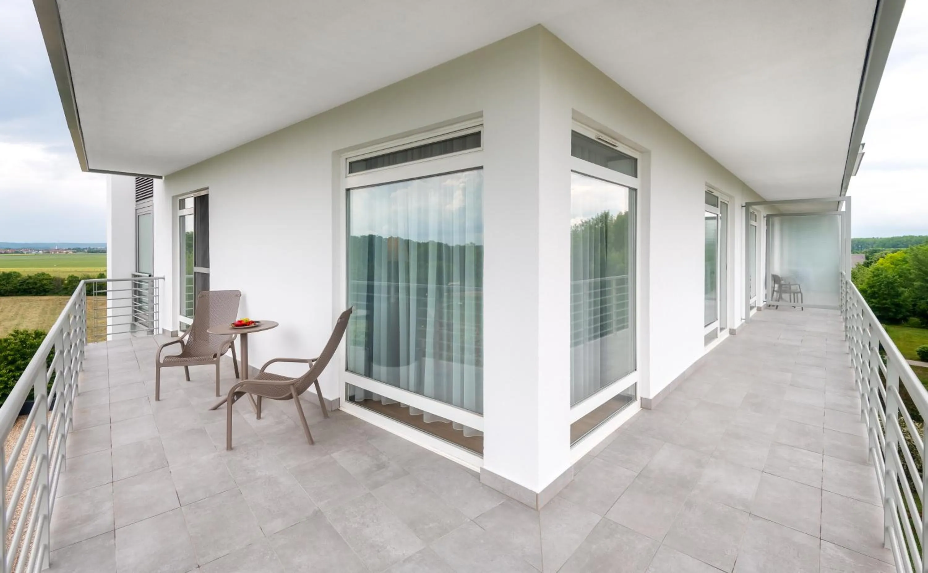 Balcony/Terrace in Hunguest Bük - ex Répce és Répce Gold