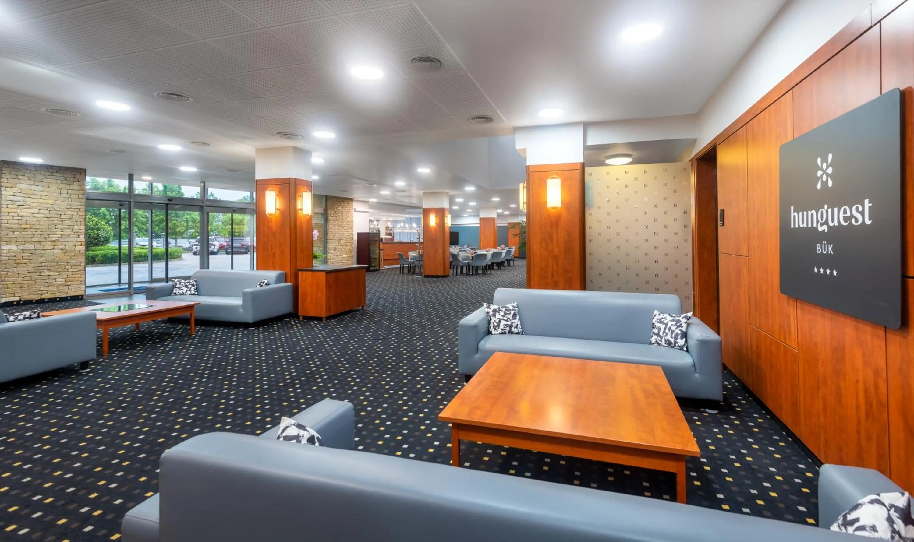 Lobby or reception in Hunguest Bük - ex Répce és Répce Gold