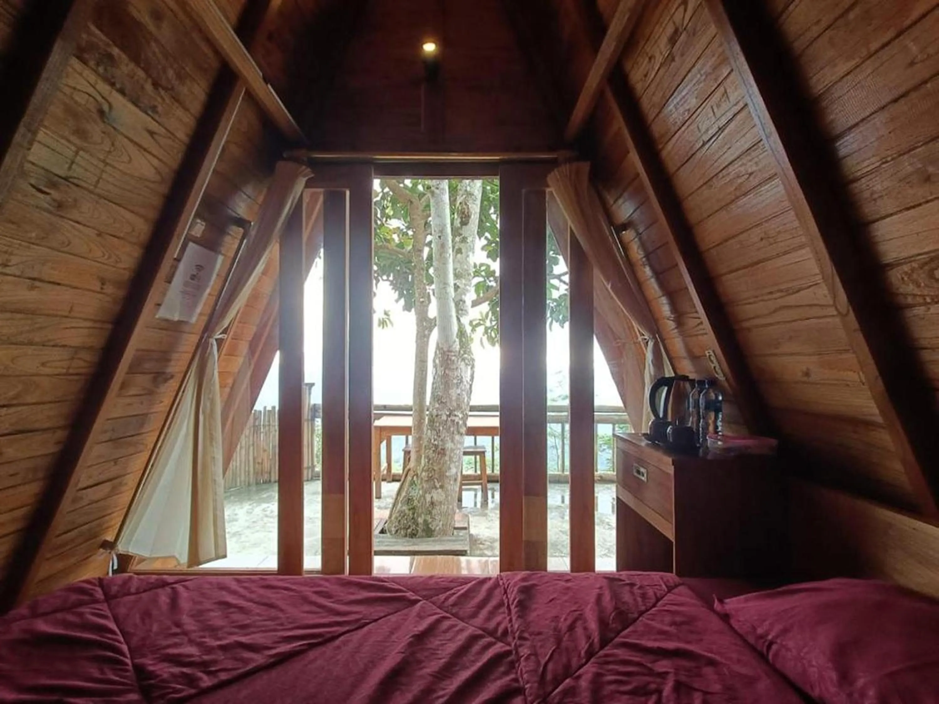 Bed in The Panorama Batur Camp