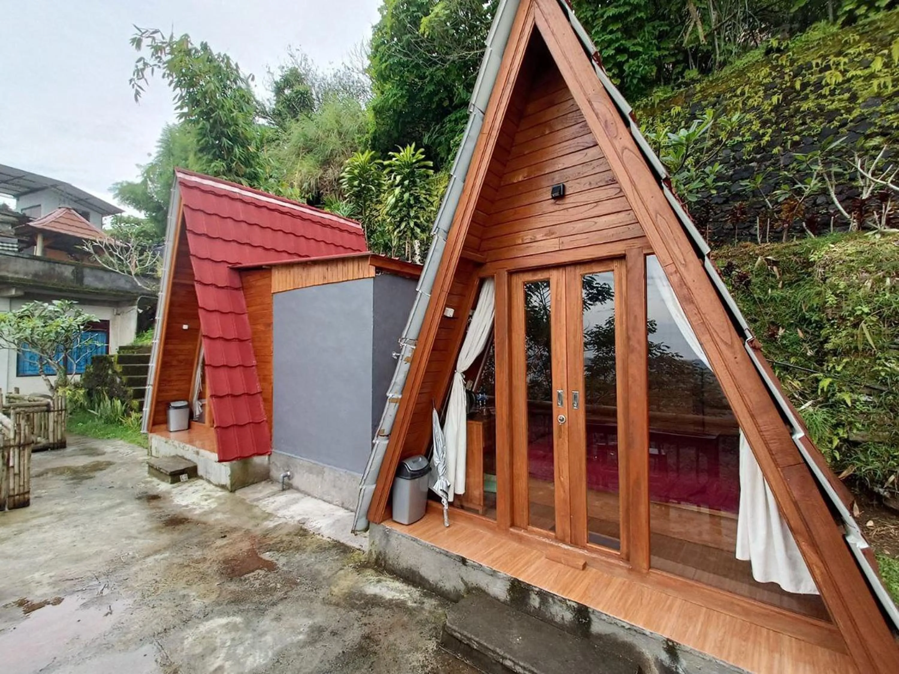 Bed in The Panorama Batur Camp
