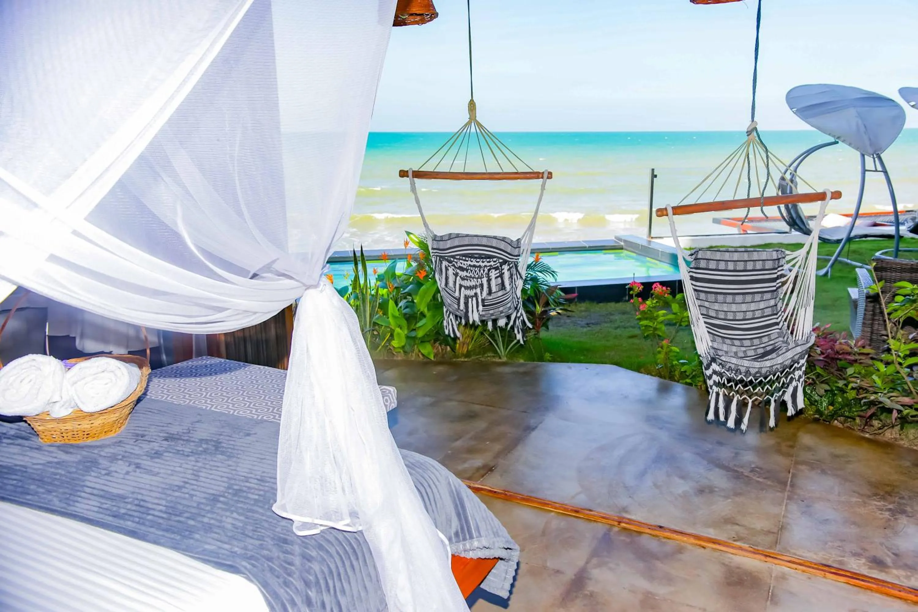 Pool view in RCH LUXURY HOTEL & POOL