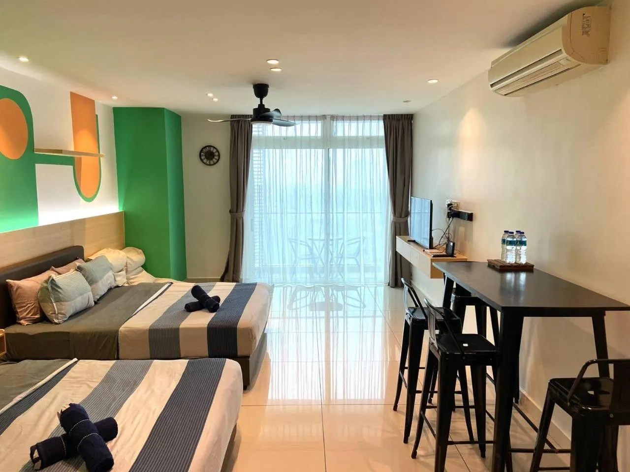 Bed in KSL D'Esplanade Apartment Suites by SC Homestay