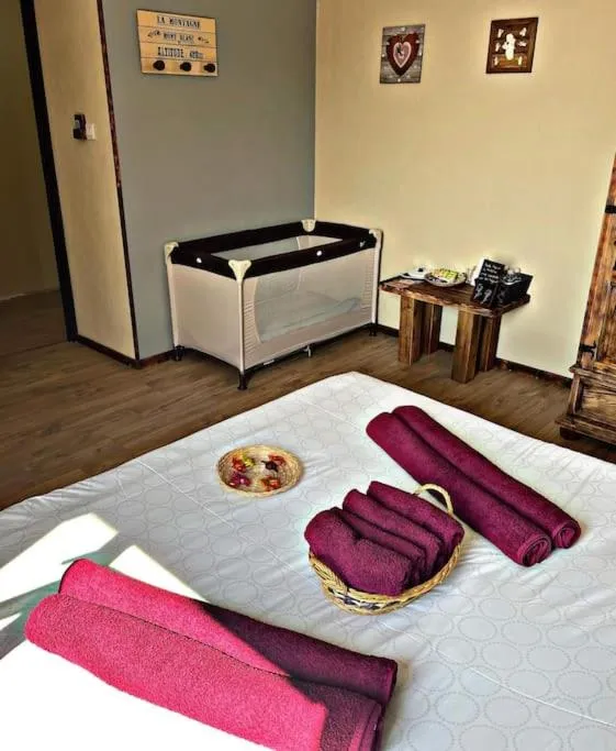 Bed in Auberge du Raddon