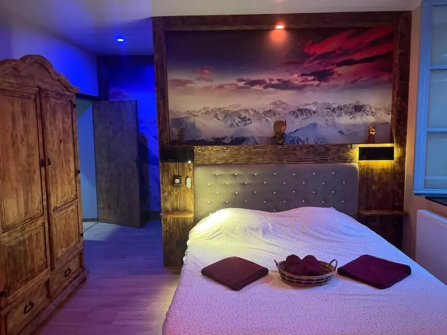 Bed in Auberge du Raddon