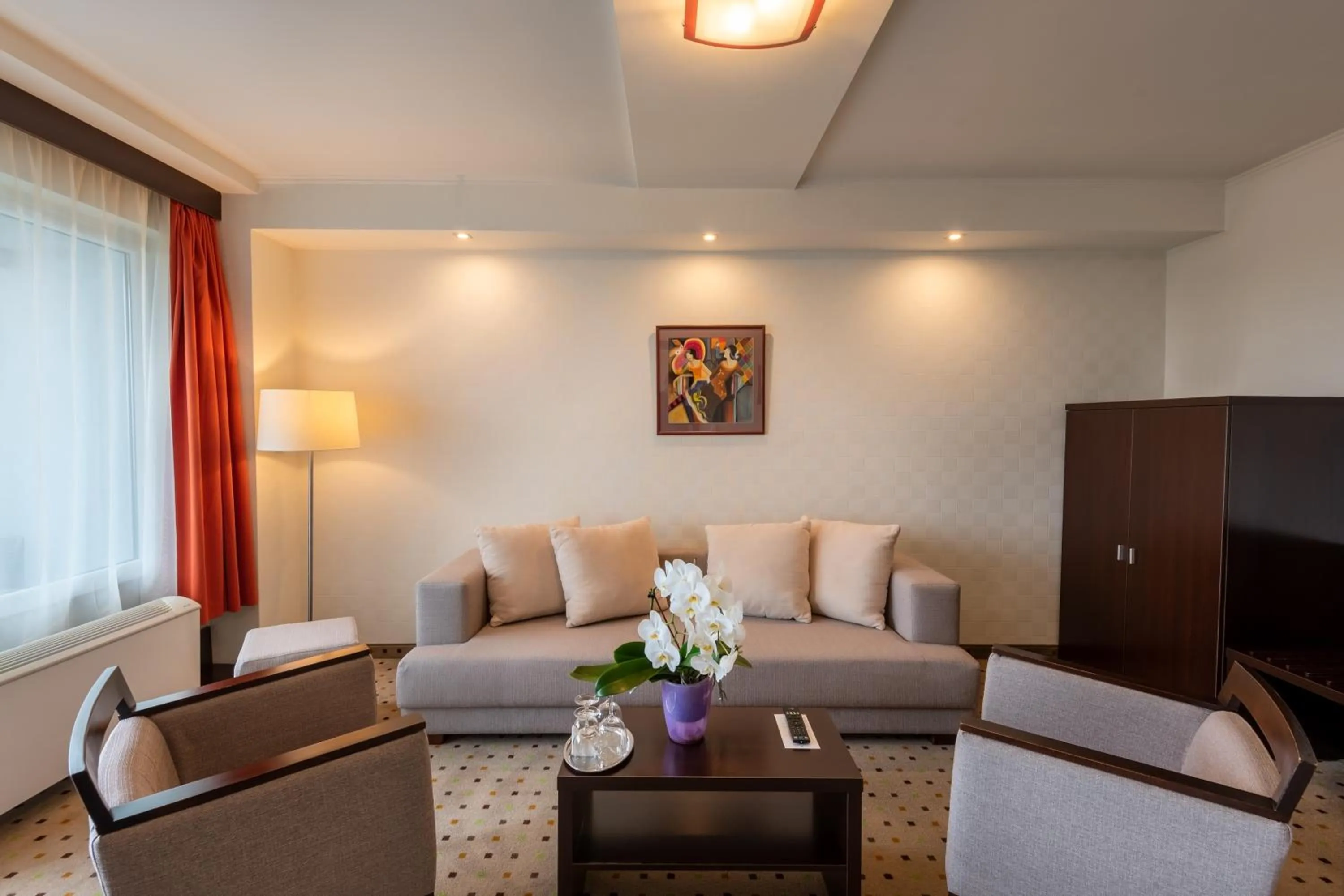 Living room in Hunguest Hotel Gyula