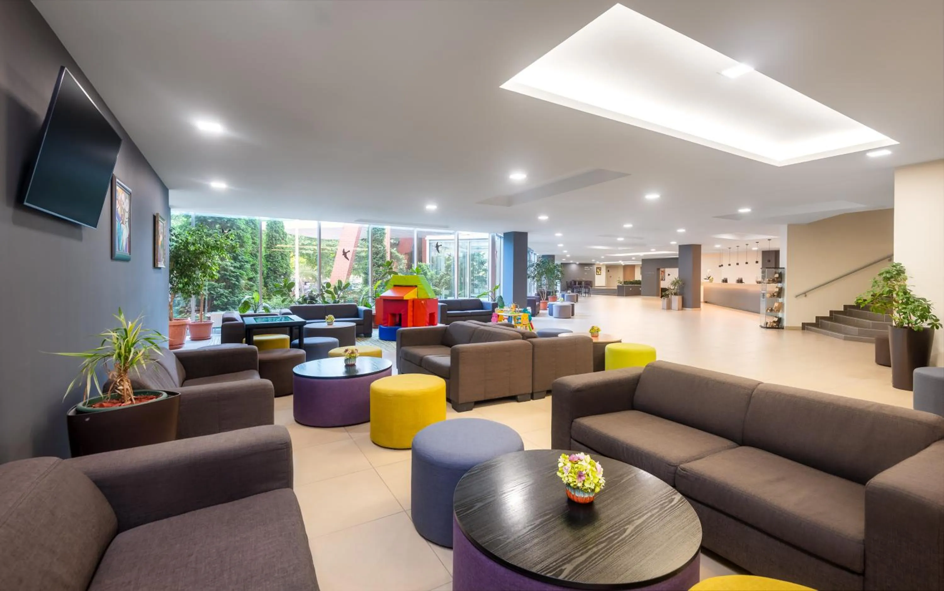 Lobby or reception in Hunguest Hotel Gyula