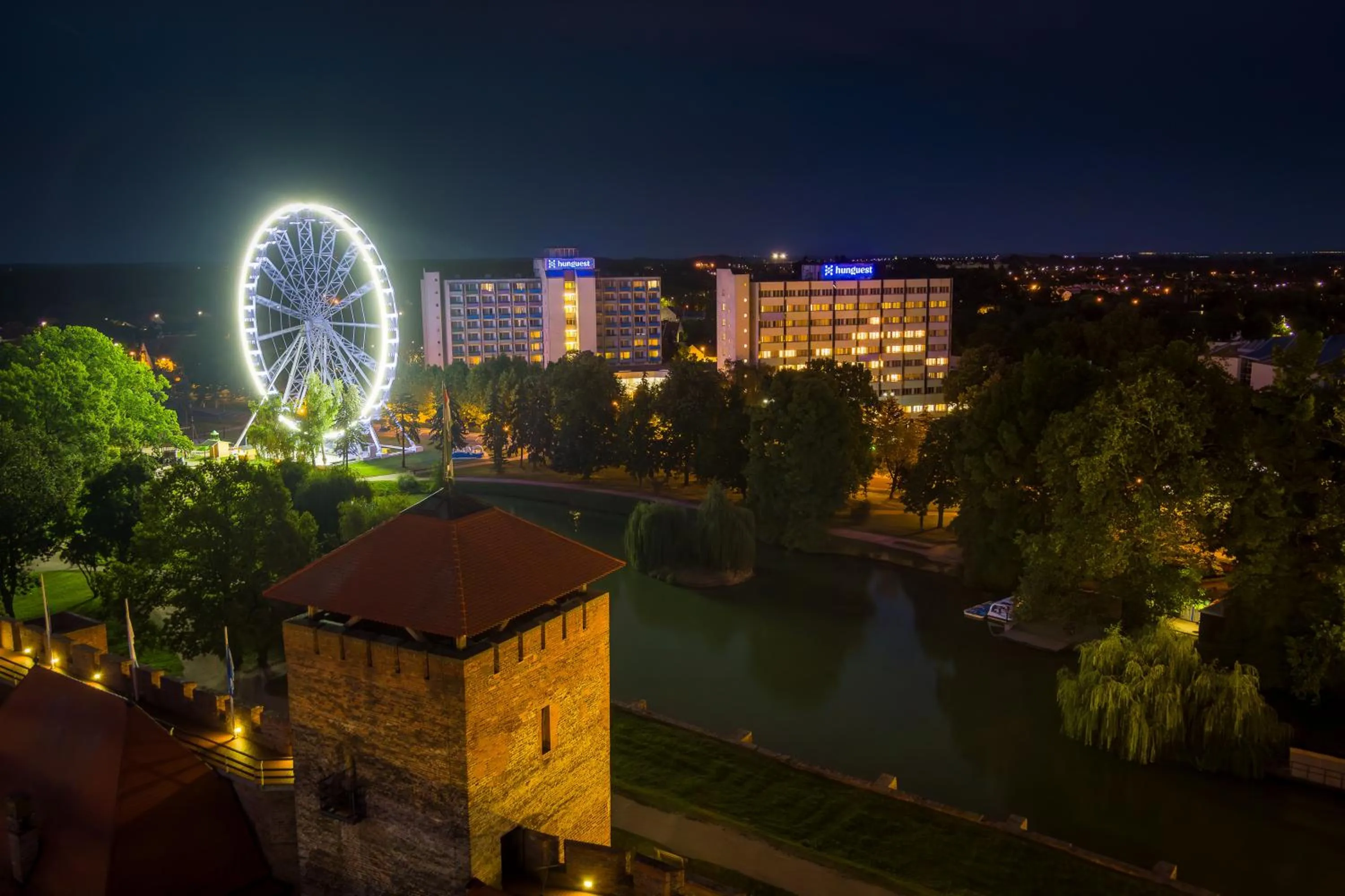 Property building in Hunguest Hotel Gyula