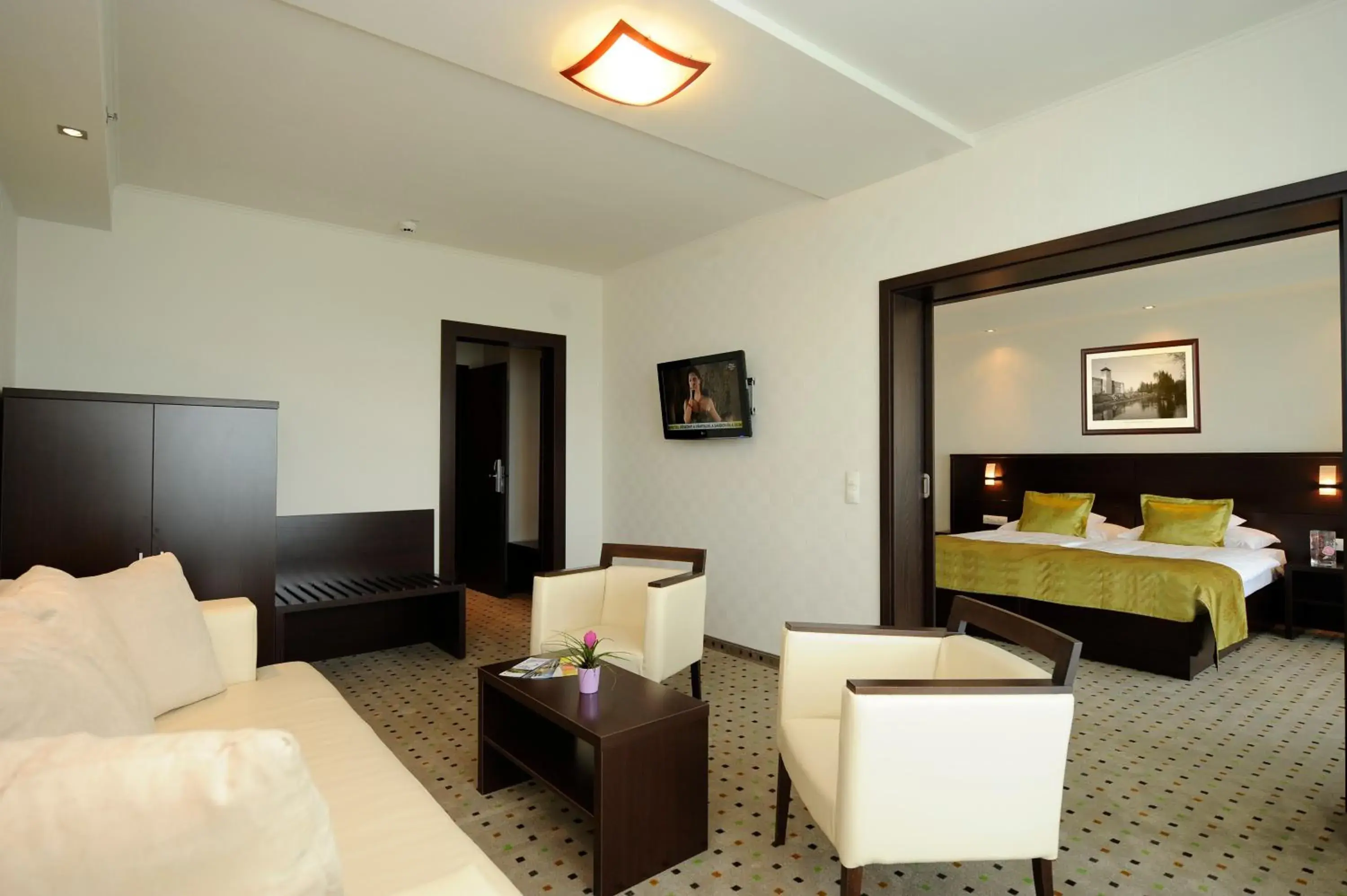 Deluxe Suite in Hunguest Hotel Gyula Deluxe Suite in Hunguest Hotel Gyula