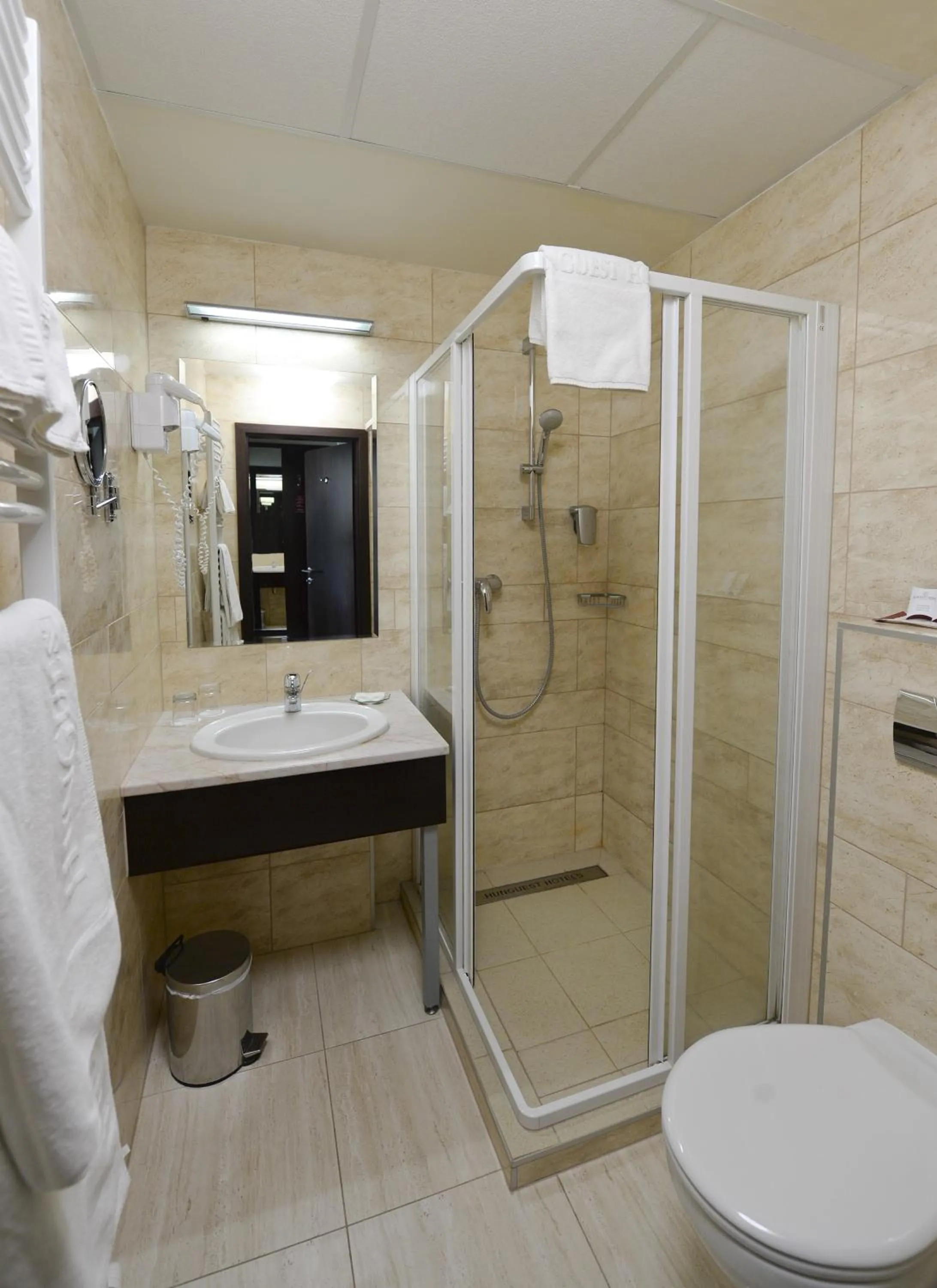 Bathroom in Hunguest Hotel Gyula