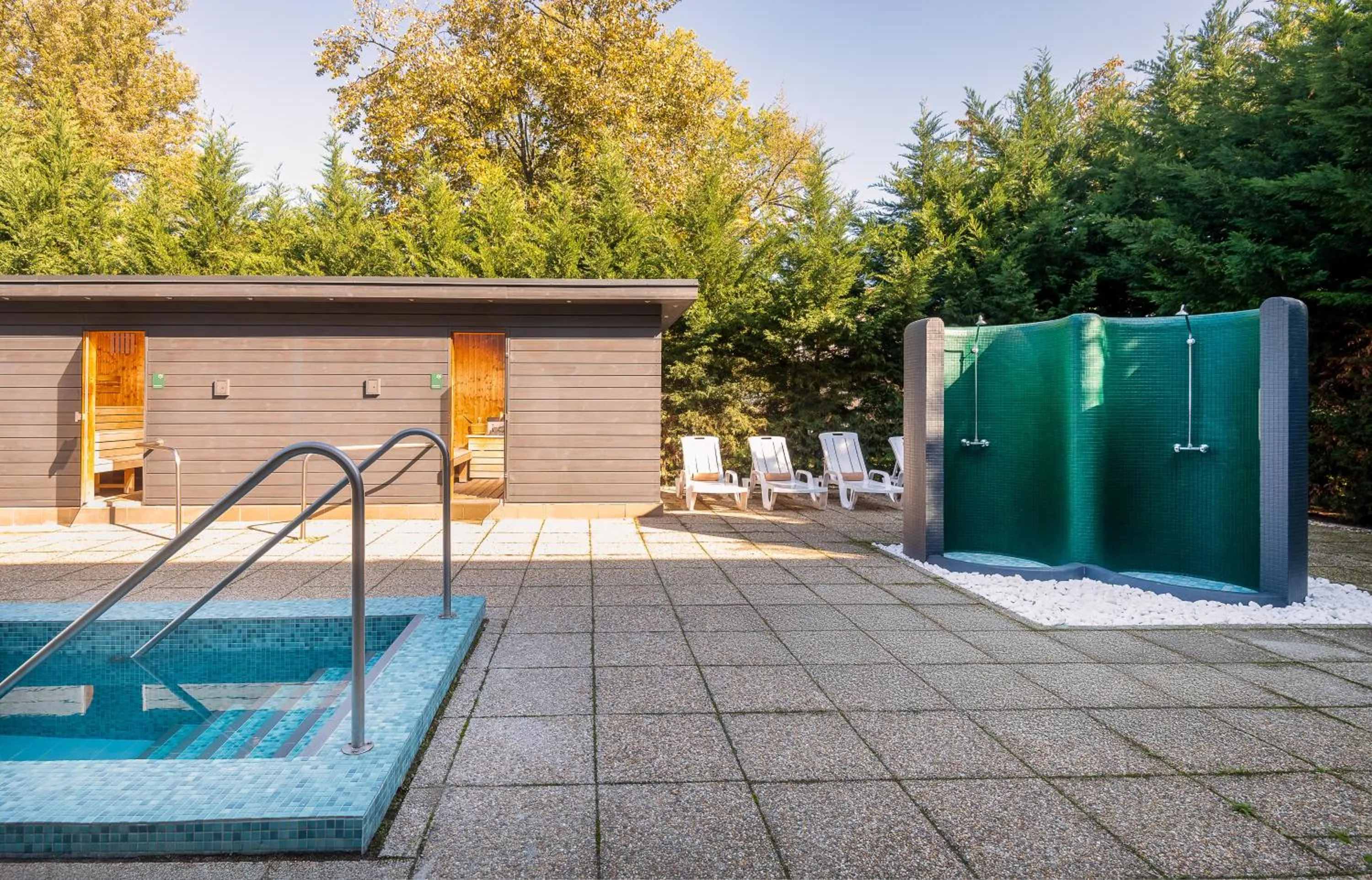 Sauna in Hunguest Hotel Béke