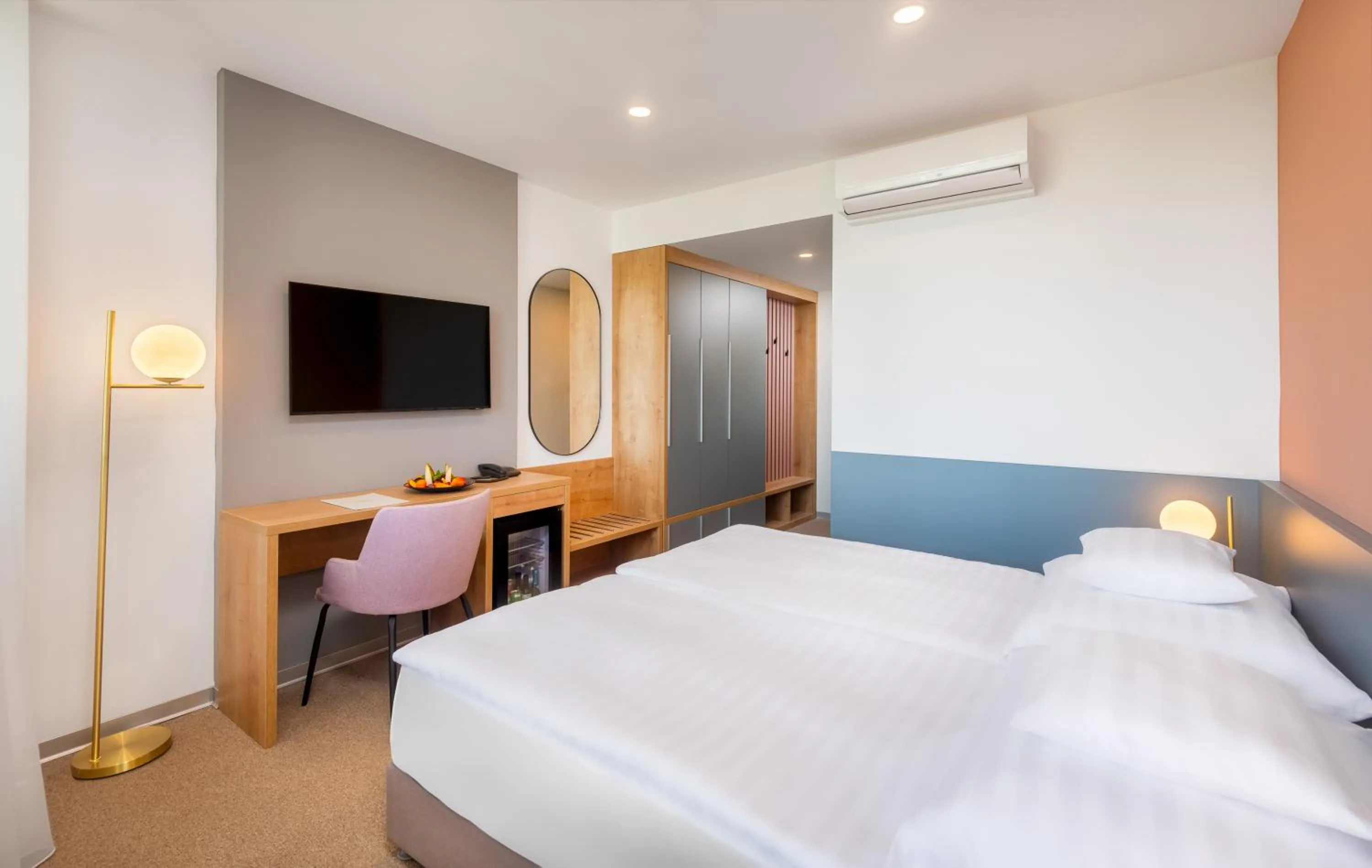 Bed in Hunguest Hotel Béke