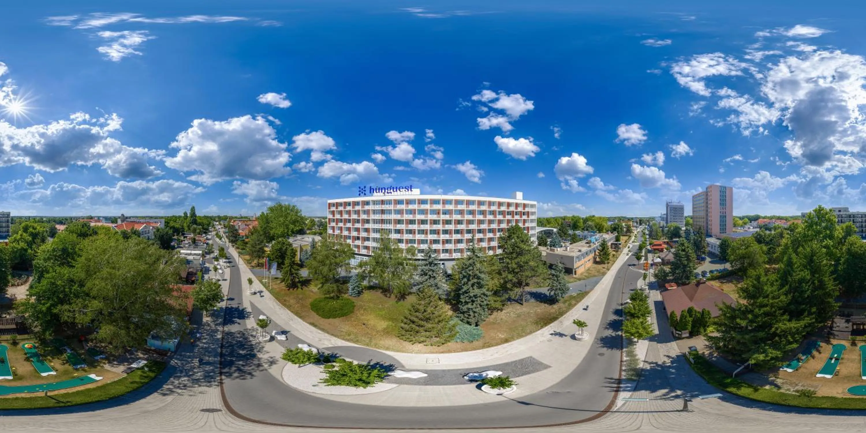 Property building in Hunguest Hotel Béke