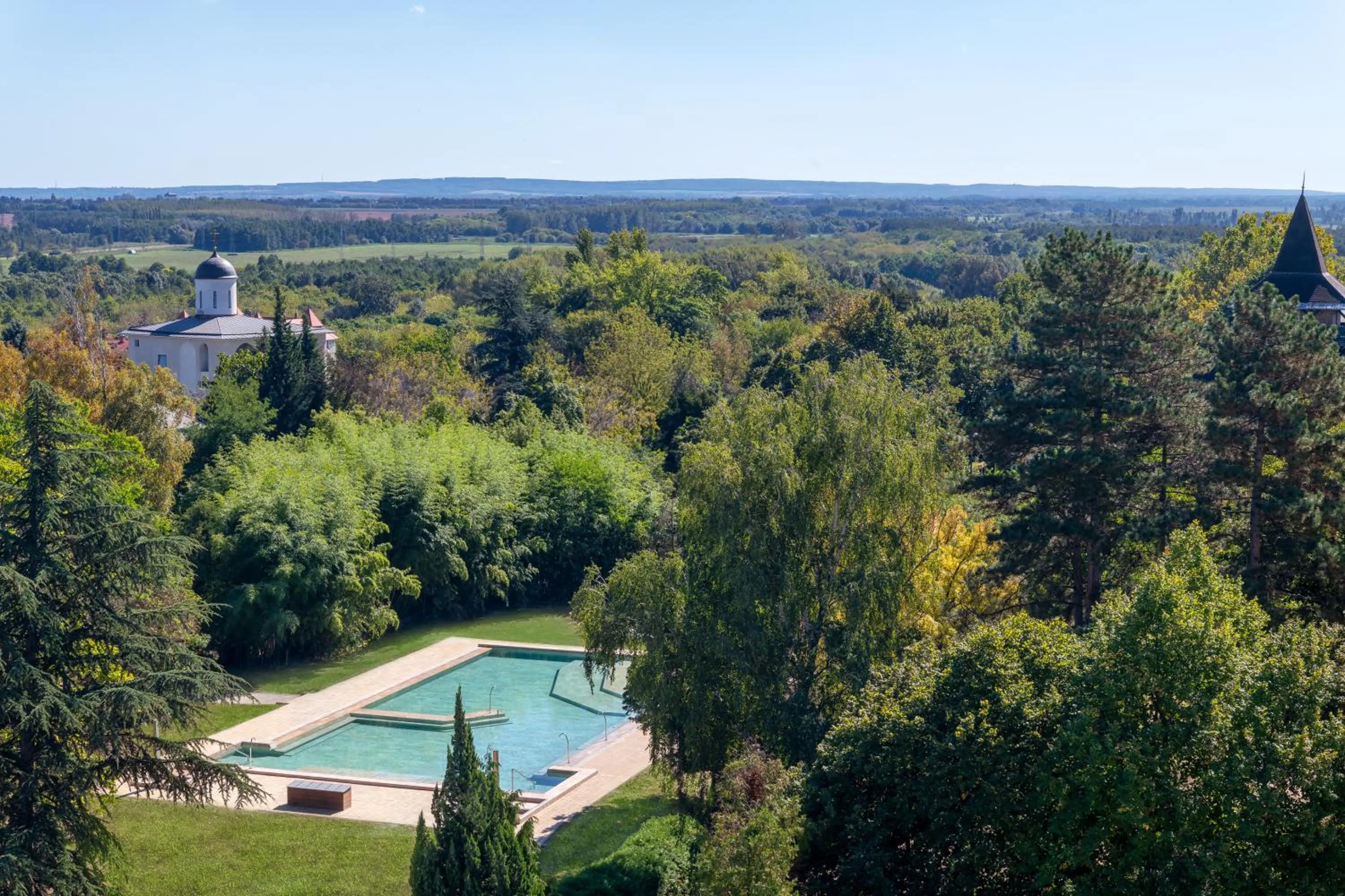 Swimming pool in Hunguest Helios Hévíz