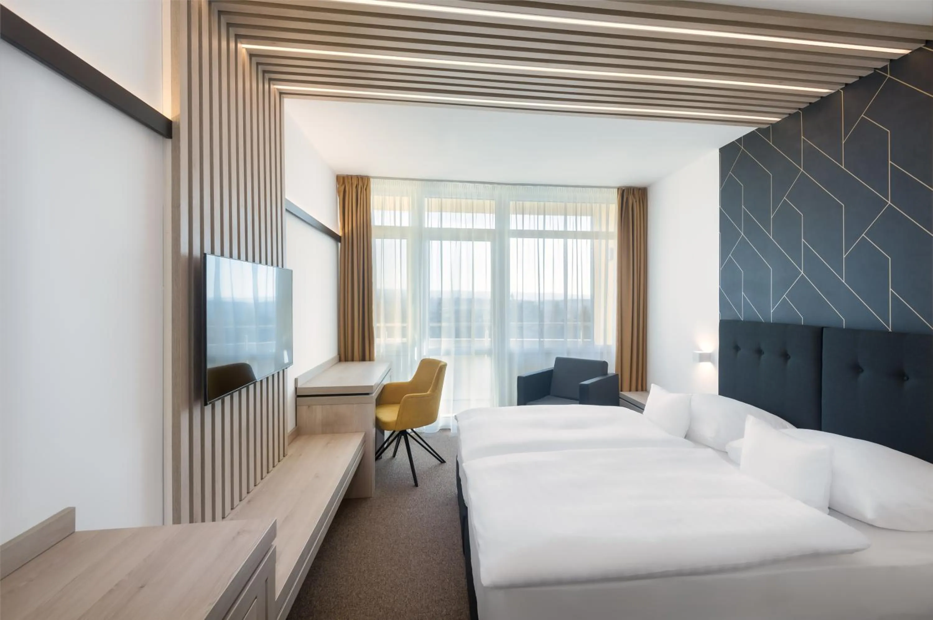 Photo of the whole room, Bed in Hunguest Helios Hévíz