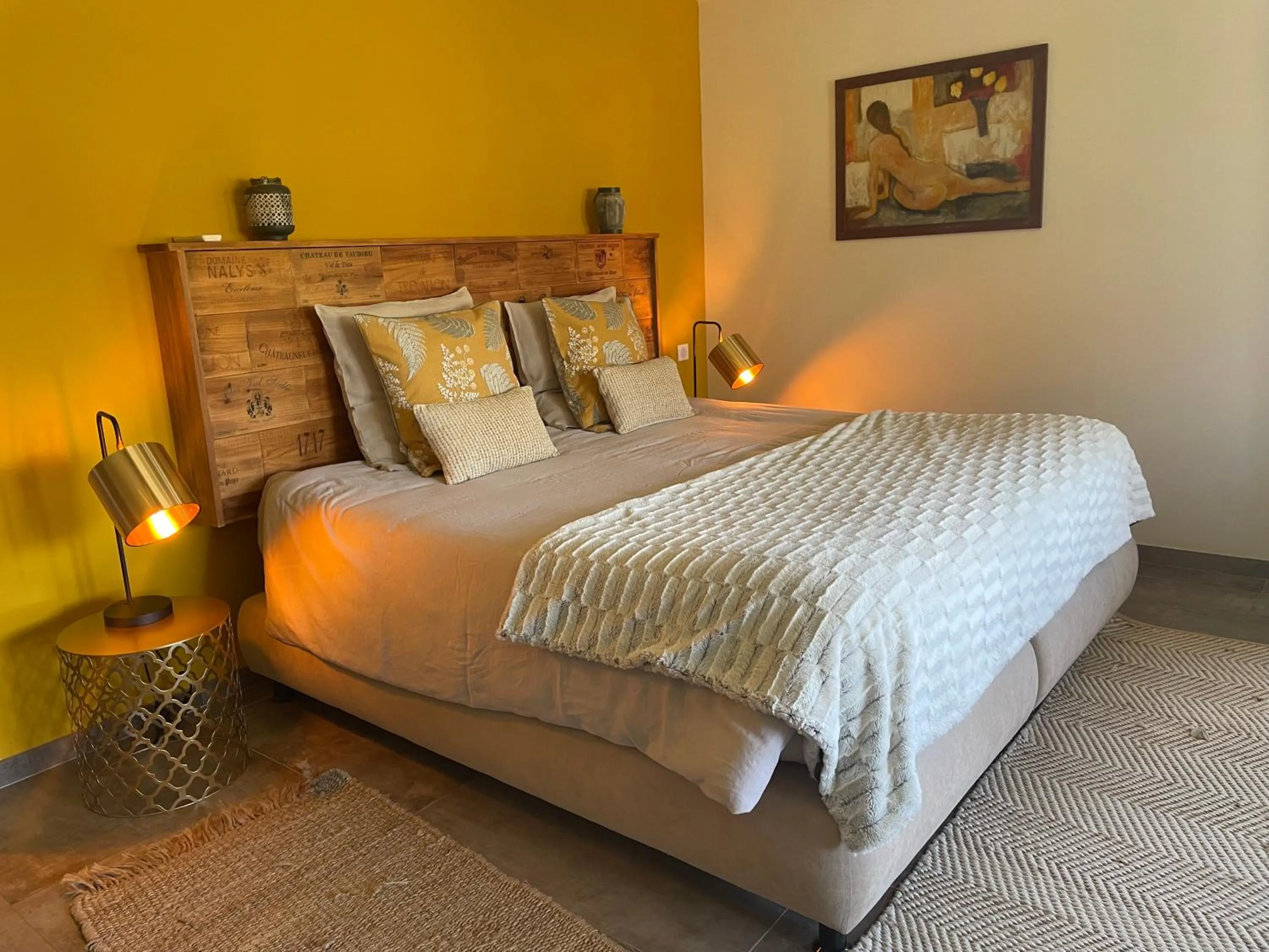 Bed in Côté Dentelles